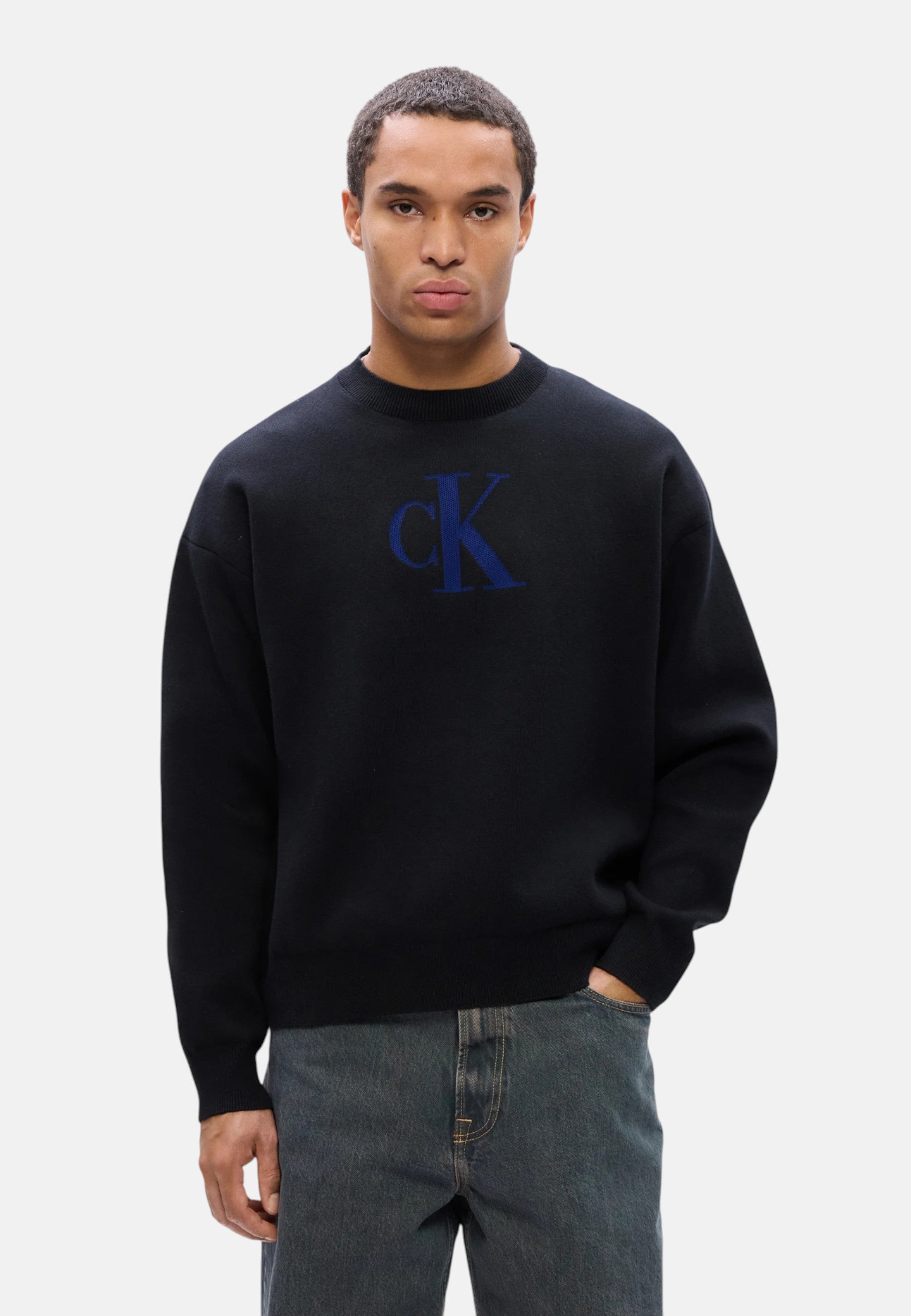 Maglione Uomo Calvin Klein Black