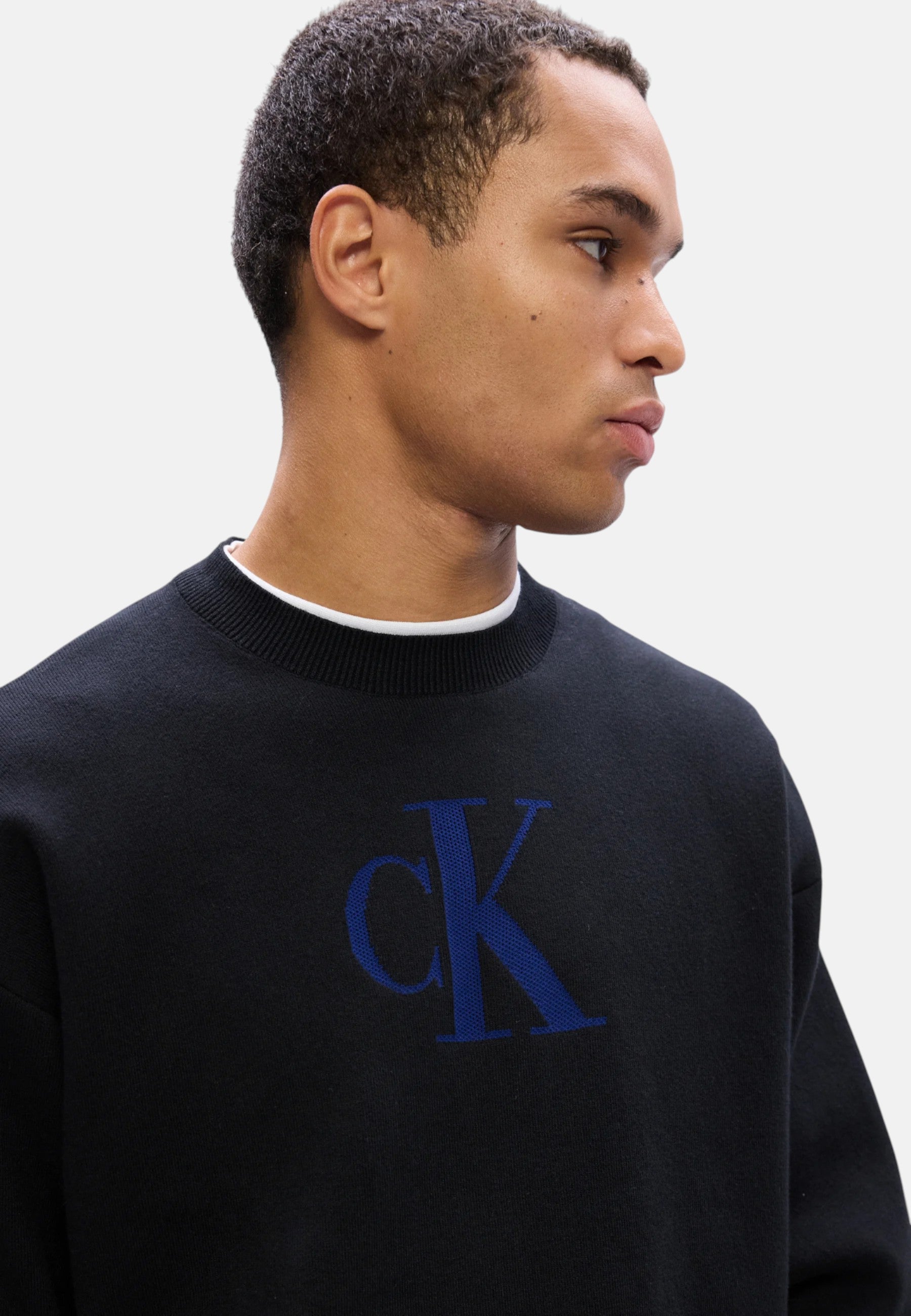Maglione Uomo Calvin Klein Black