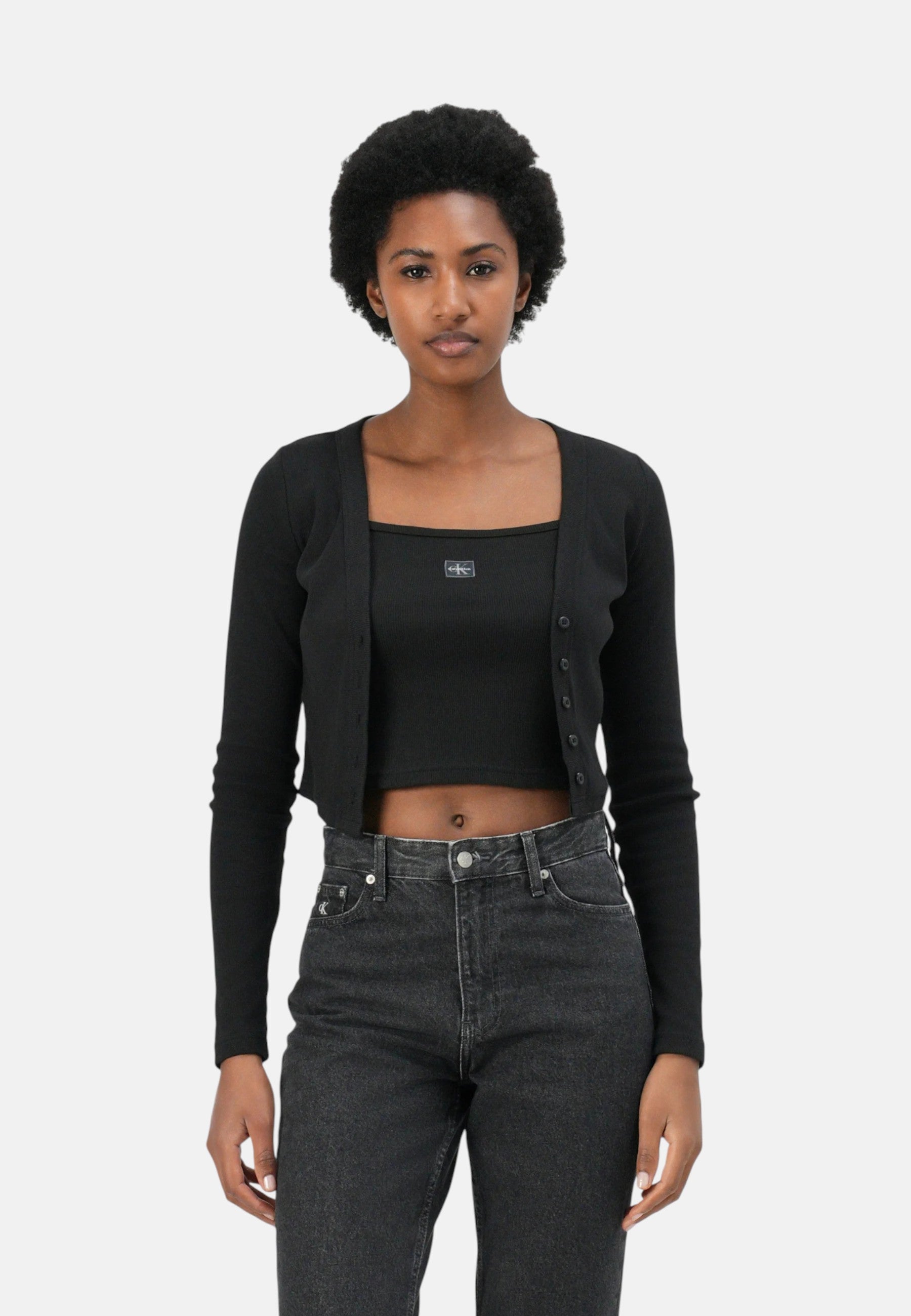 Cardigan Donna Calvin Klein Black