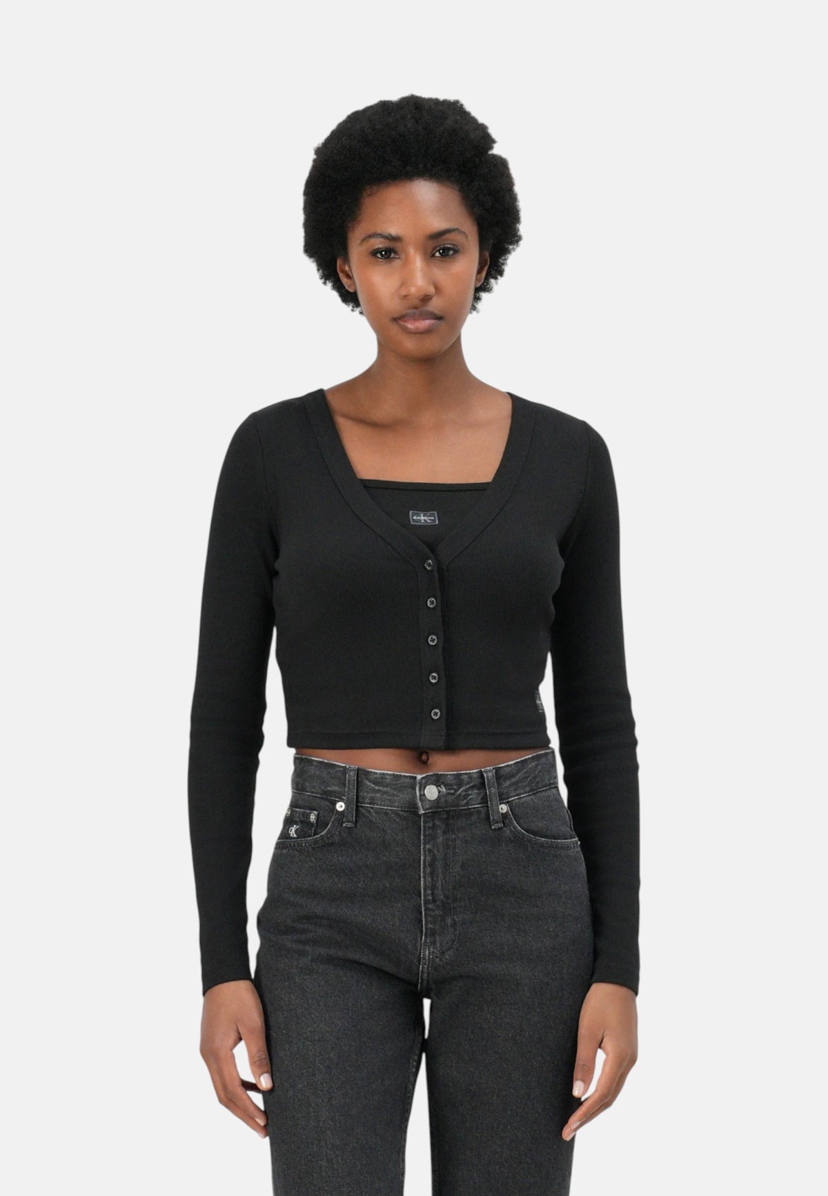 Cardigan Donna Calvin Klein Black