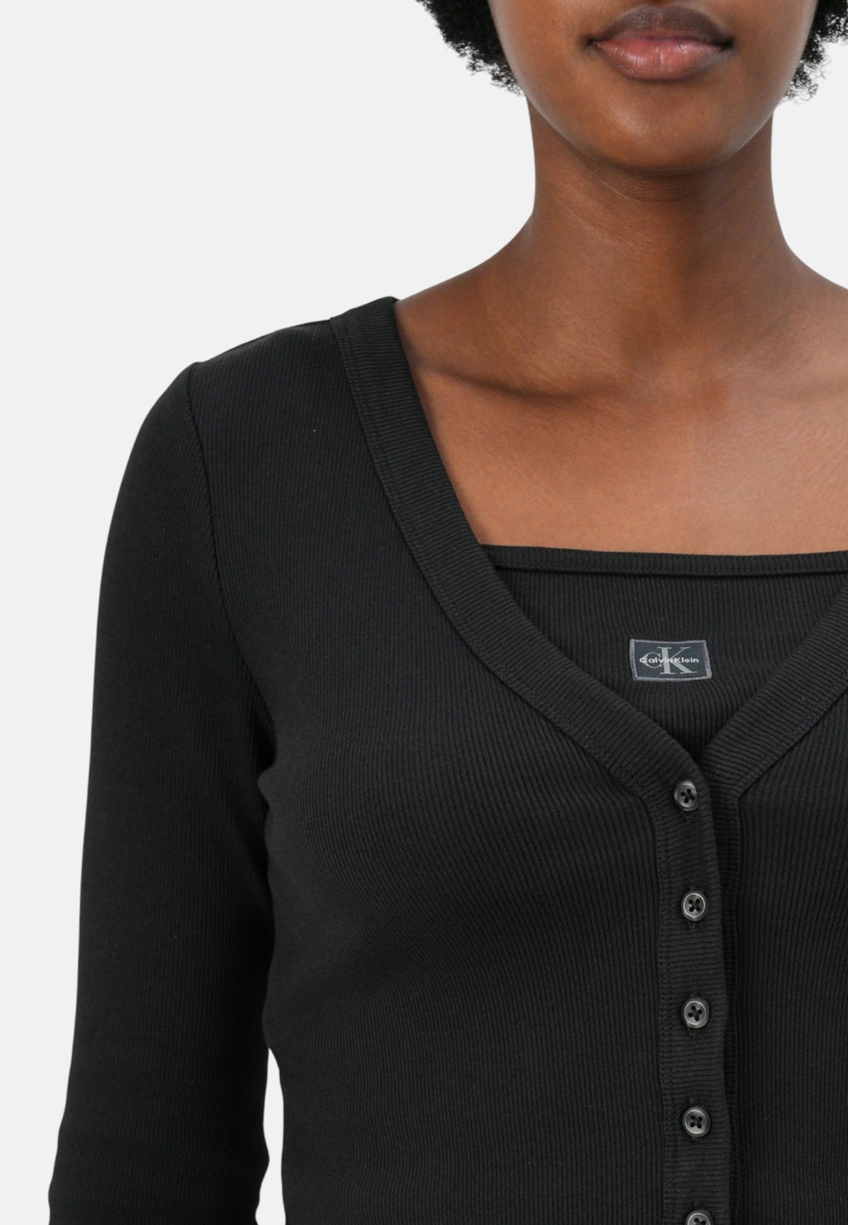 Cardigan Donna Calvin Klein Black