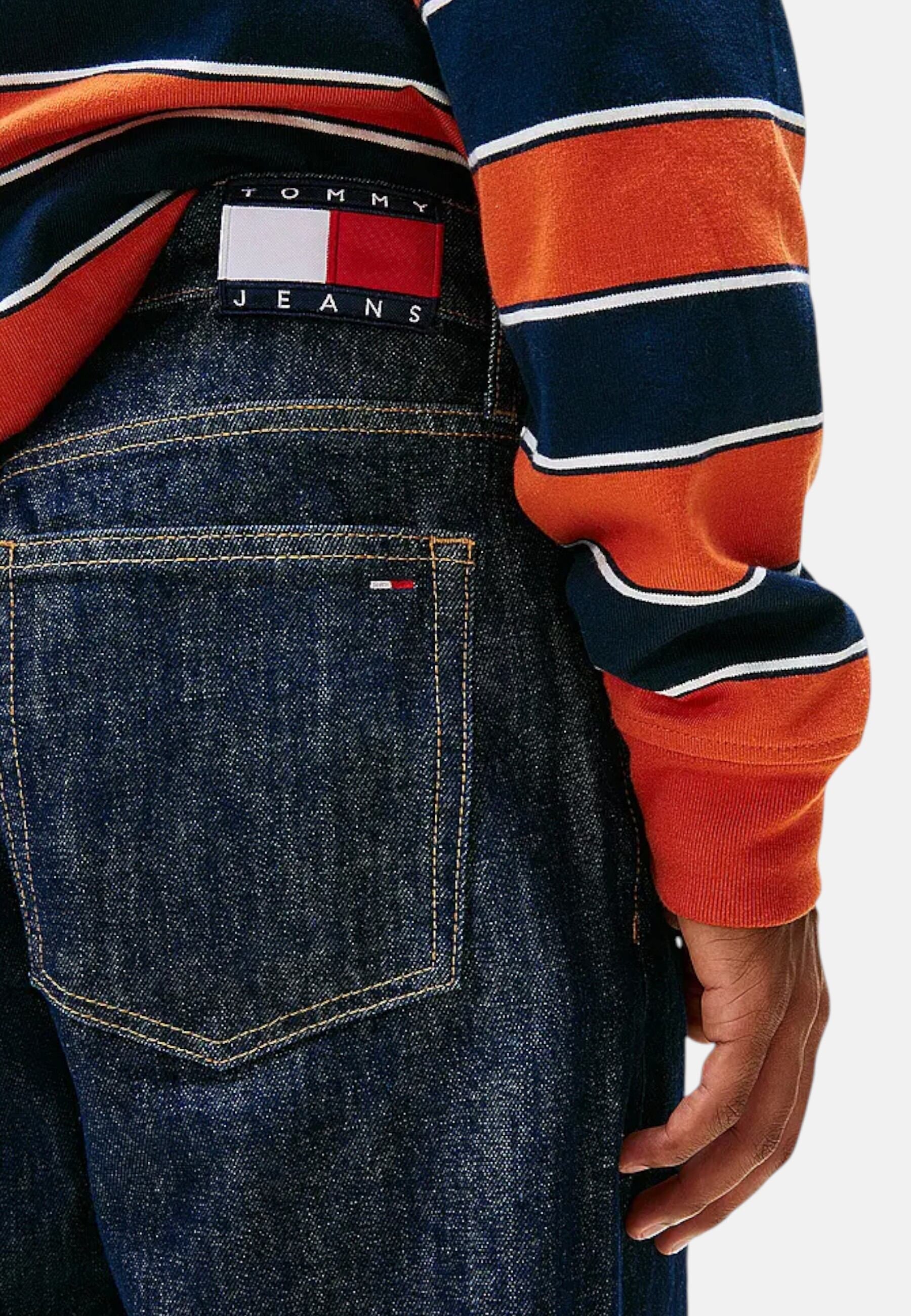 Tommy Hilfiger Jeans Blu scuro 100% Cotone Denim Dark