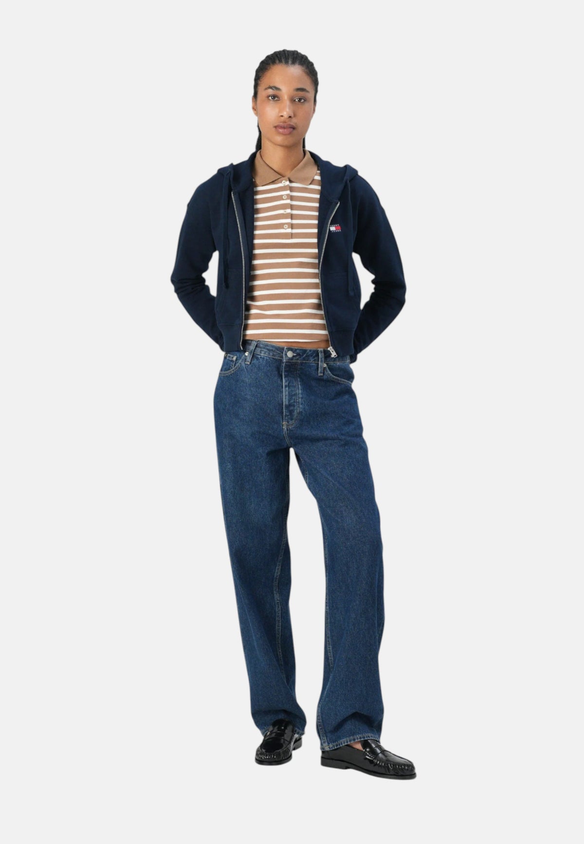 Felpa Donna Tommy Hilfiger Dark Night Navy