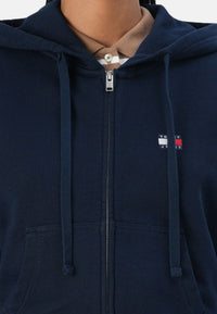 Felpa Donna Tommy Hilfiger Dark Night Navy