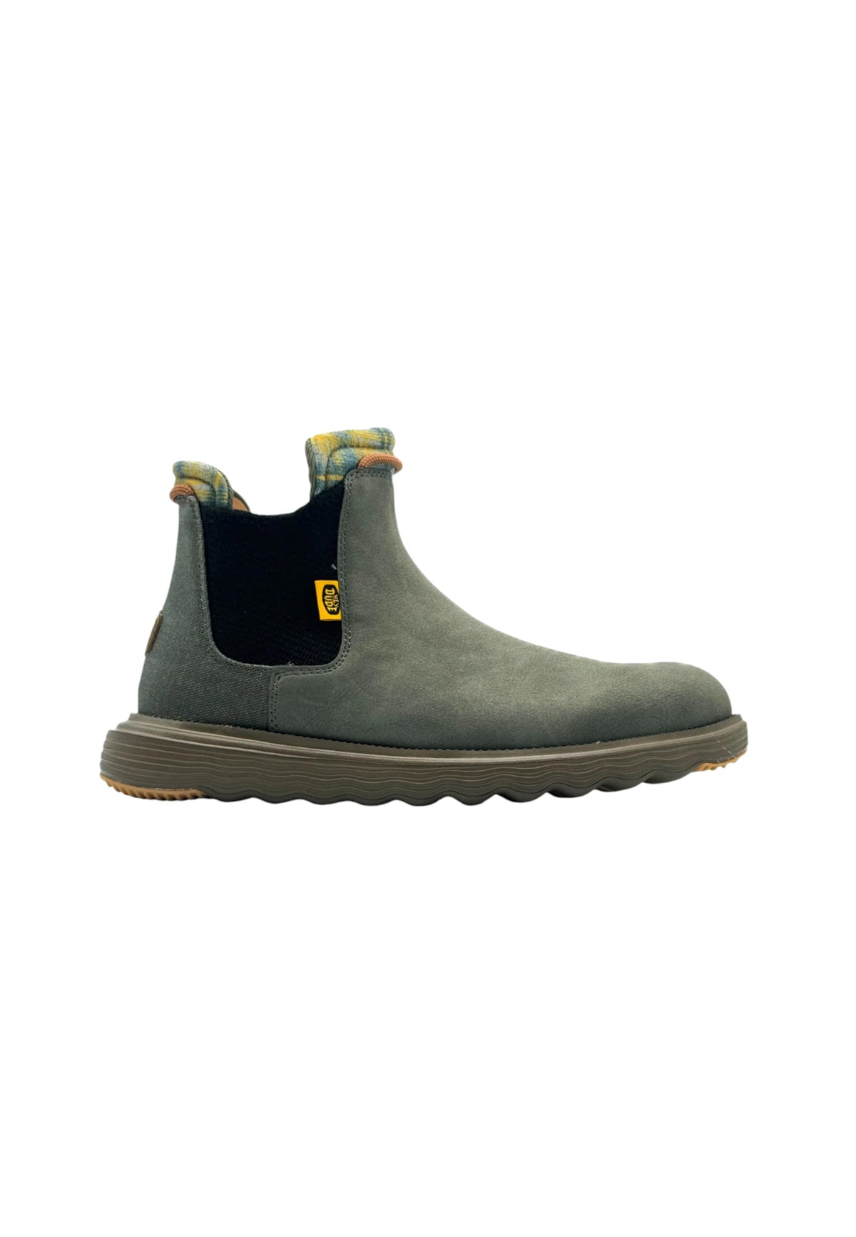 Stivaletto Uomo Hey Dude Dusty Olive/espresso