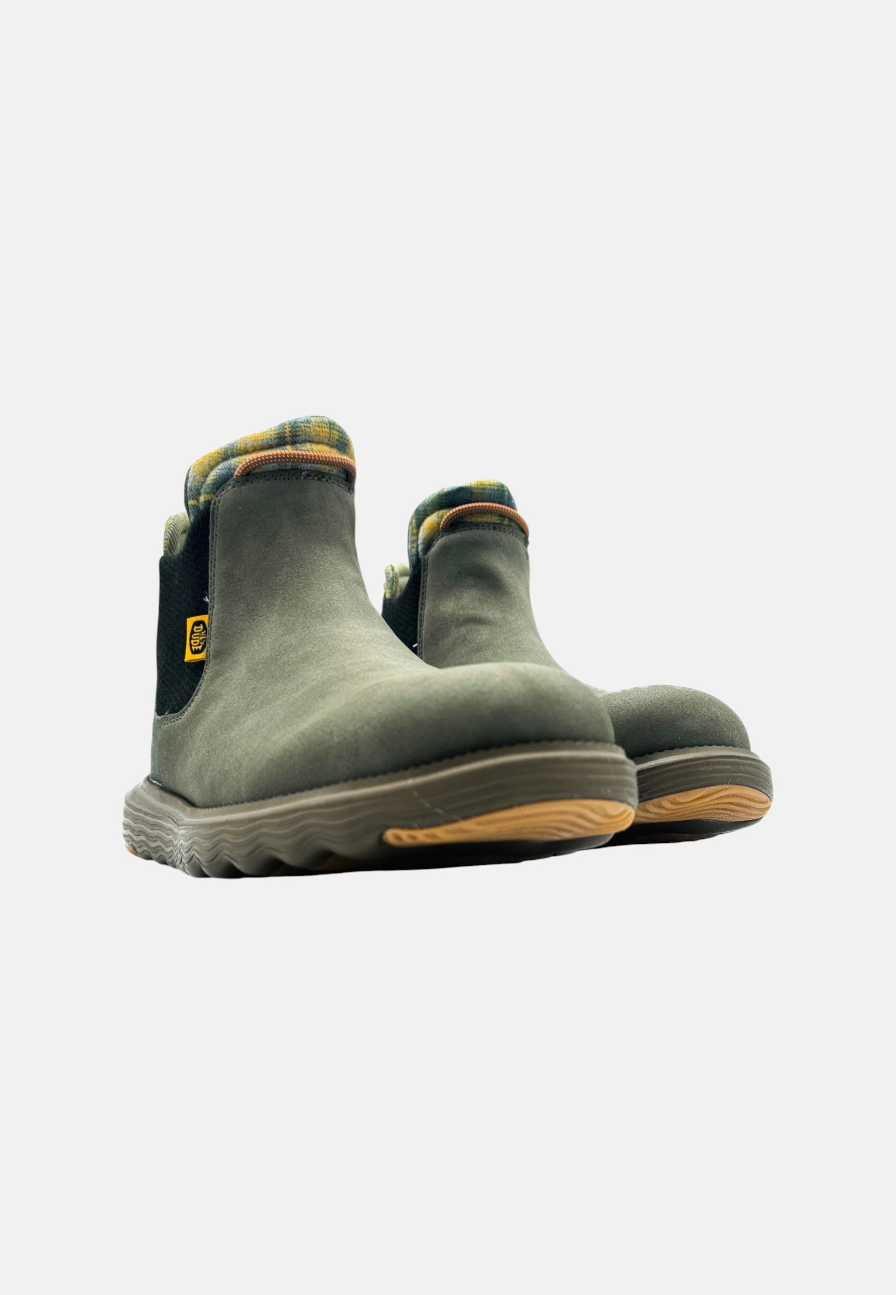 Stivaletto Uomo Hey Dude Dusty Olive/espresso