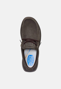 Mocassino Uomo Hey Dude Major Brown/mole Brown