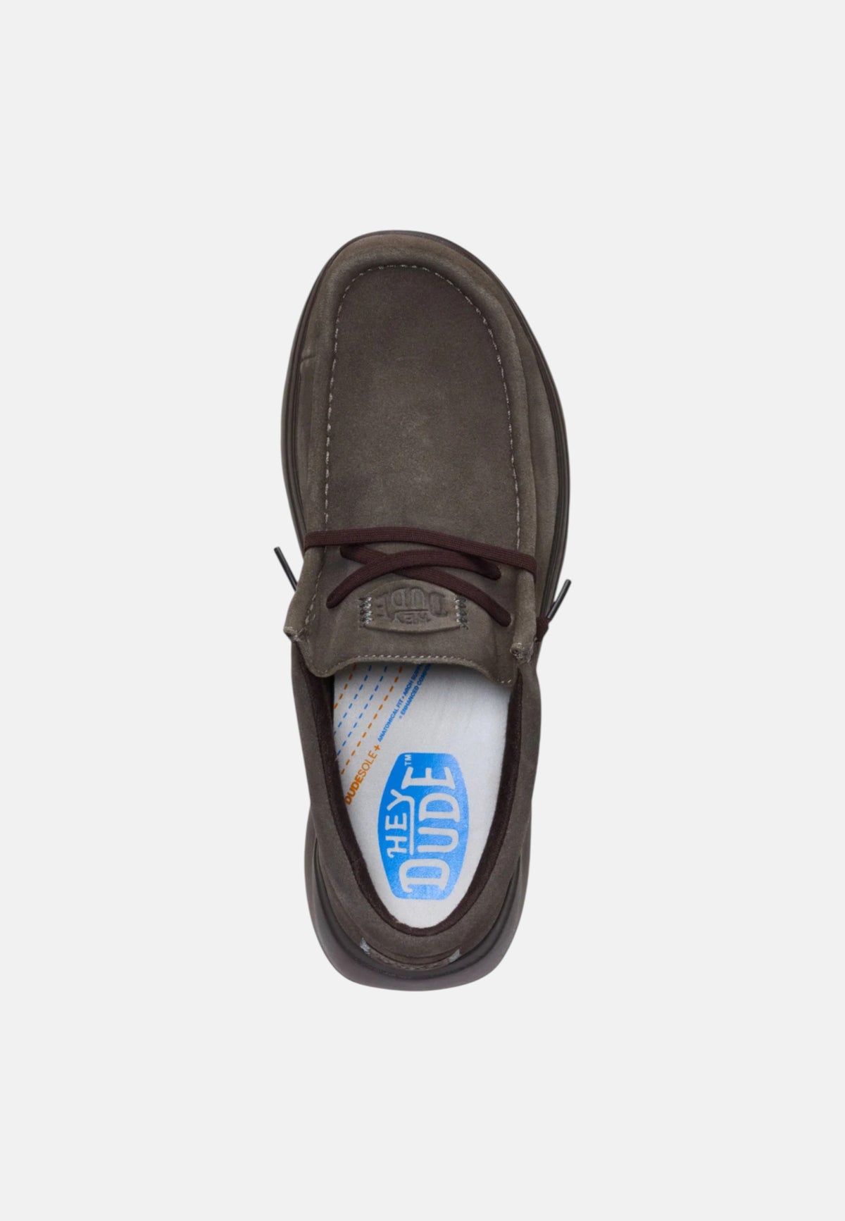 Mocassino Uomo Hey Dude Major Brown/mole Brown
