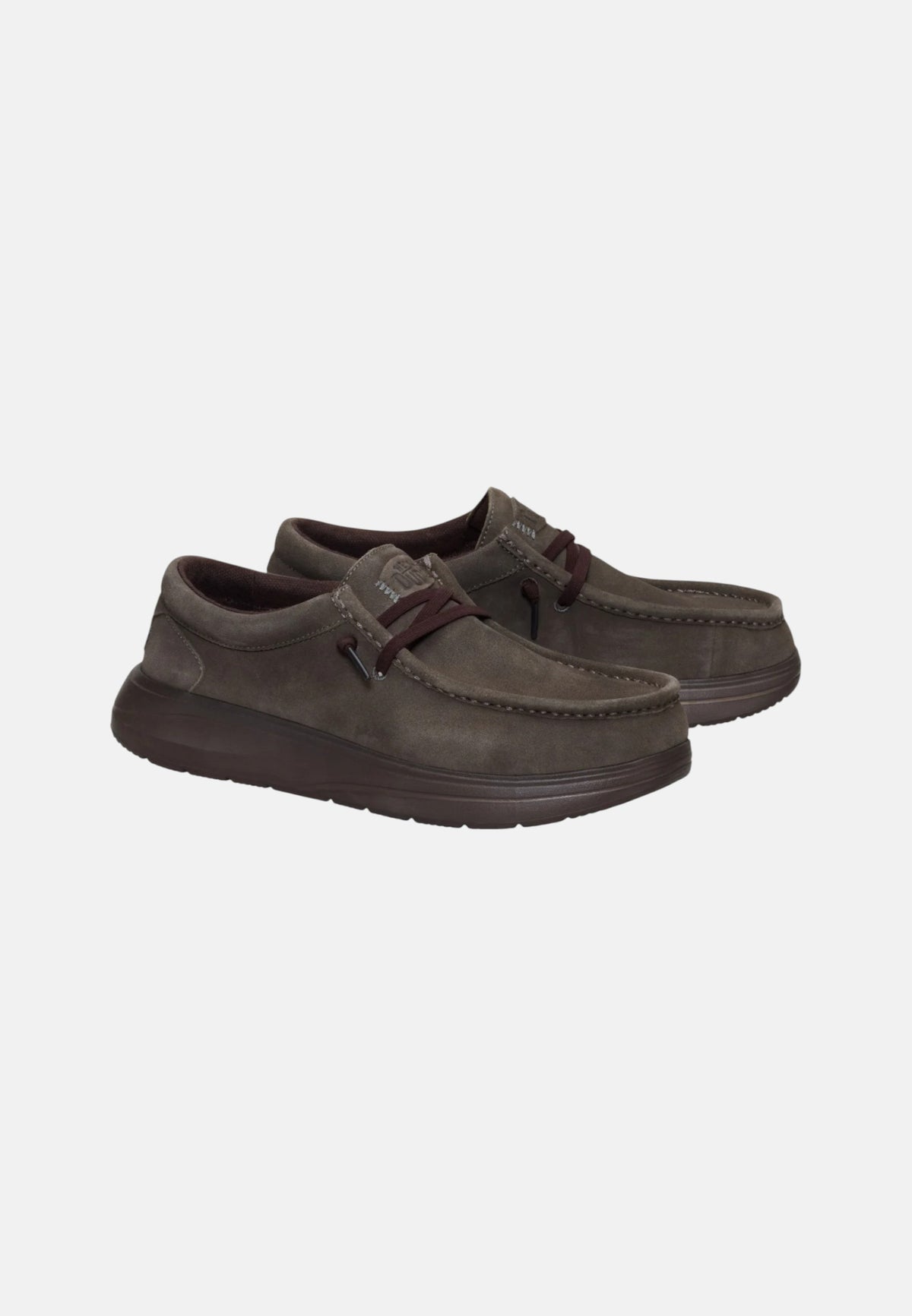 Mocassino Uomo Hey Dude Major Brown/mole Brown