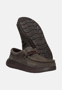 Mocassino Uomo Hey Dude Major Brown/mole Brown