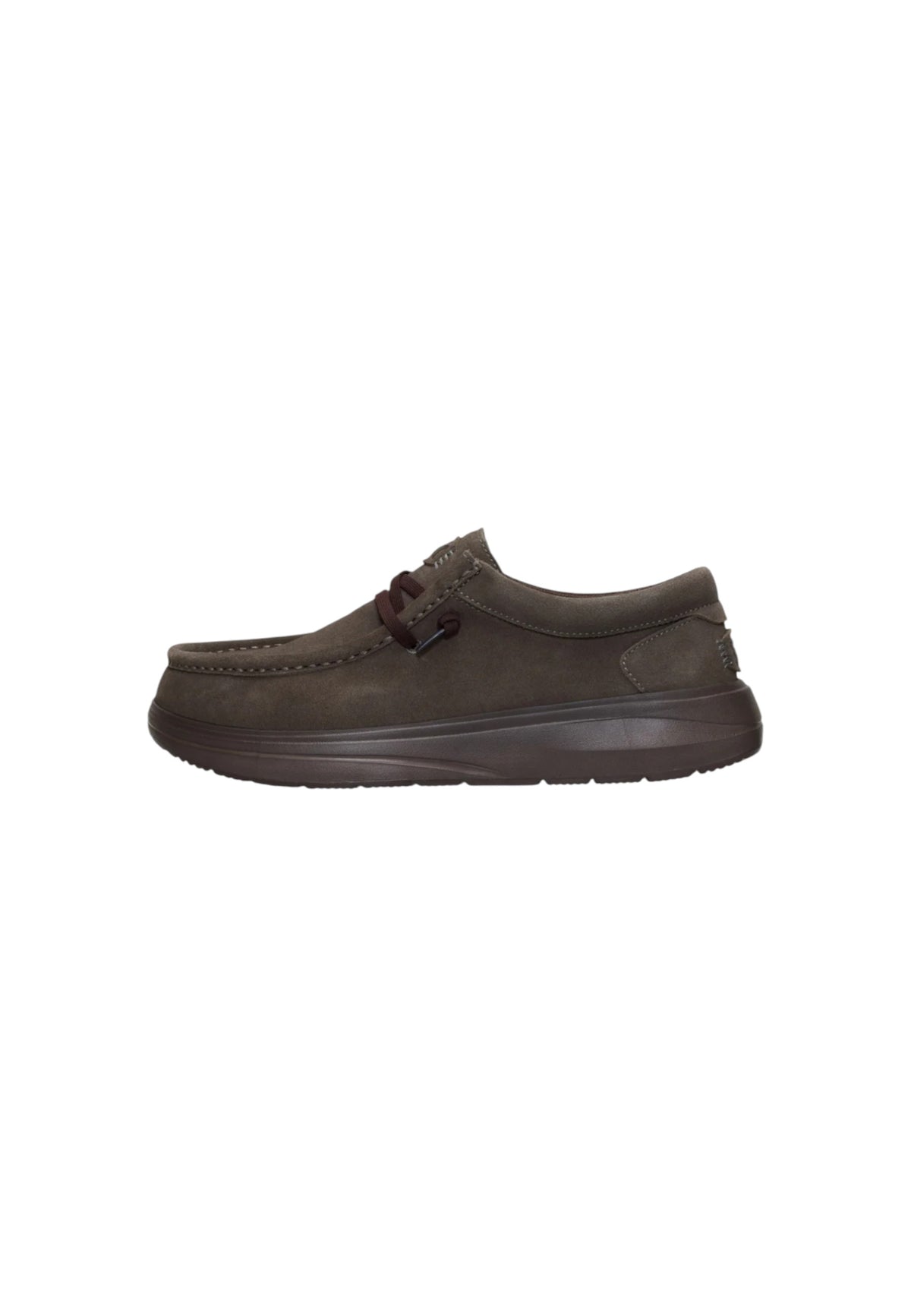 Mocassino Uomo Hey Dude Major Brown/mole Brown
