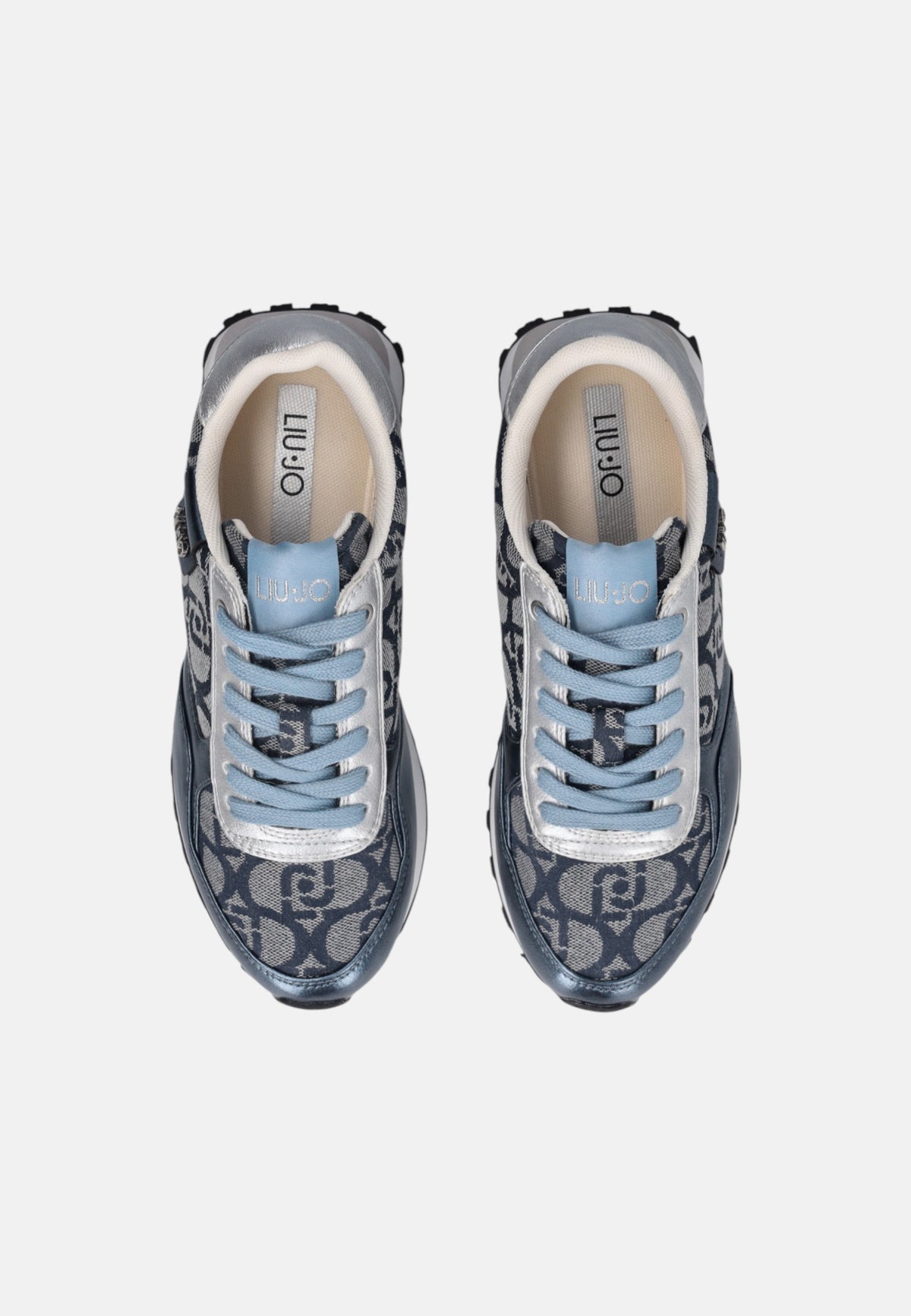 Scarpe Sneakers Donna Liu Jo Denim/silver