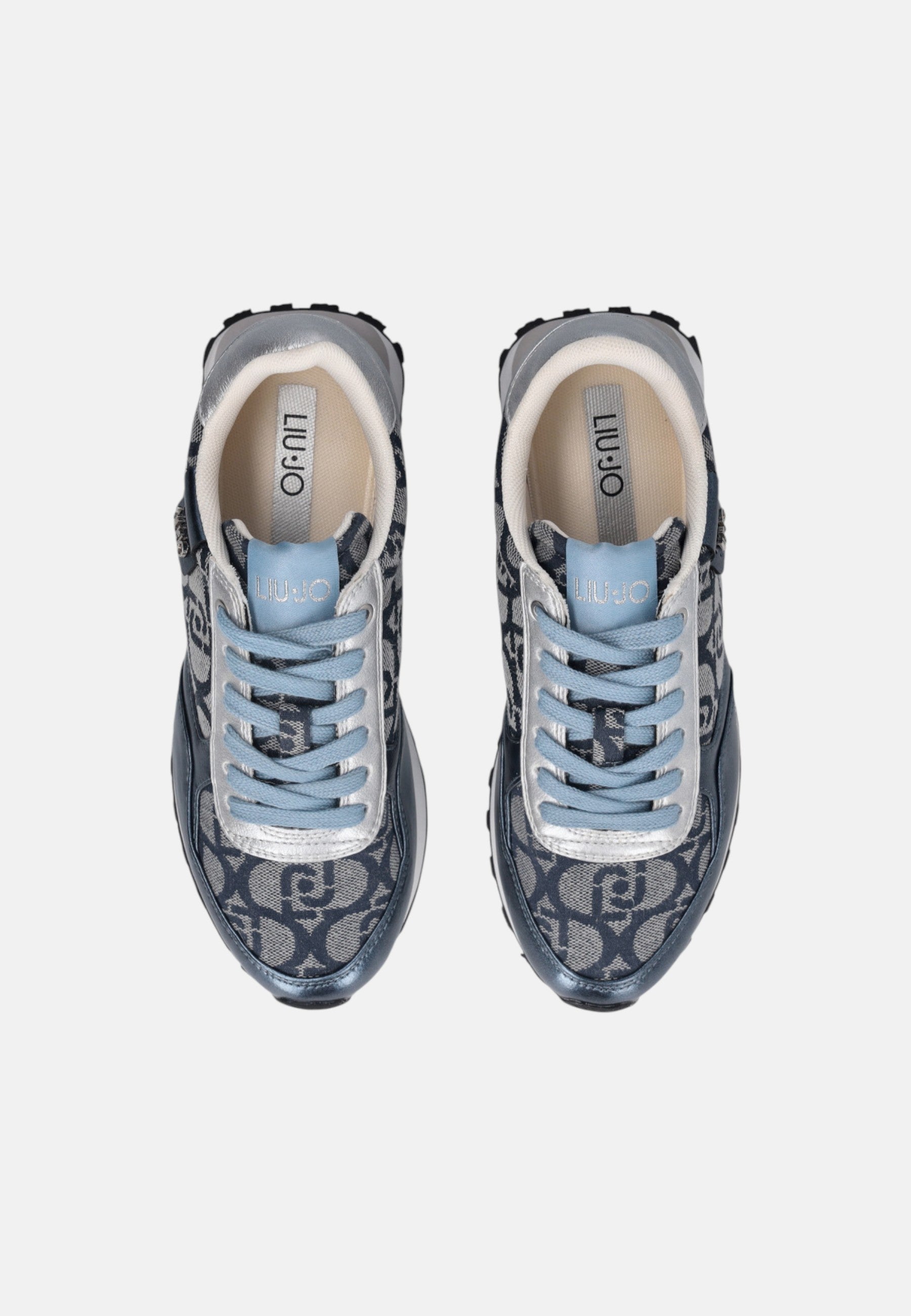 Scarpe Sneakers Donna Liu Jo Denim/silver