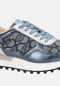 Scarpe Sneakers Donna Liu Jo Denim/silver
