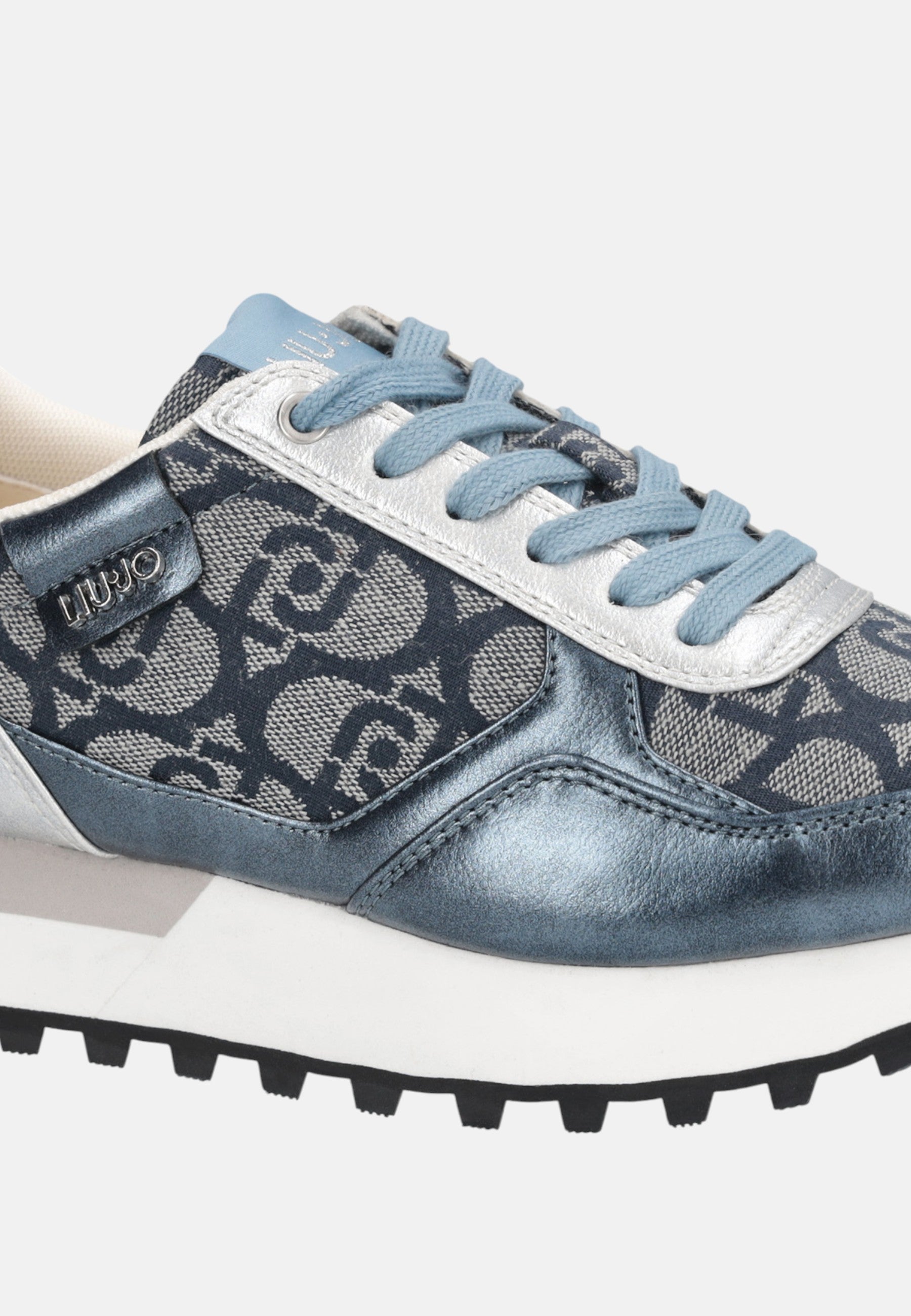 Scarpe Sneakers Donna Liu Jo Denim/silver