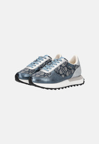 Scarpe Sneakers Donna Liu Jo Denim/silver