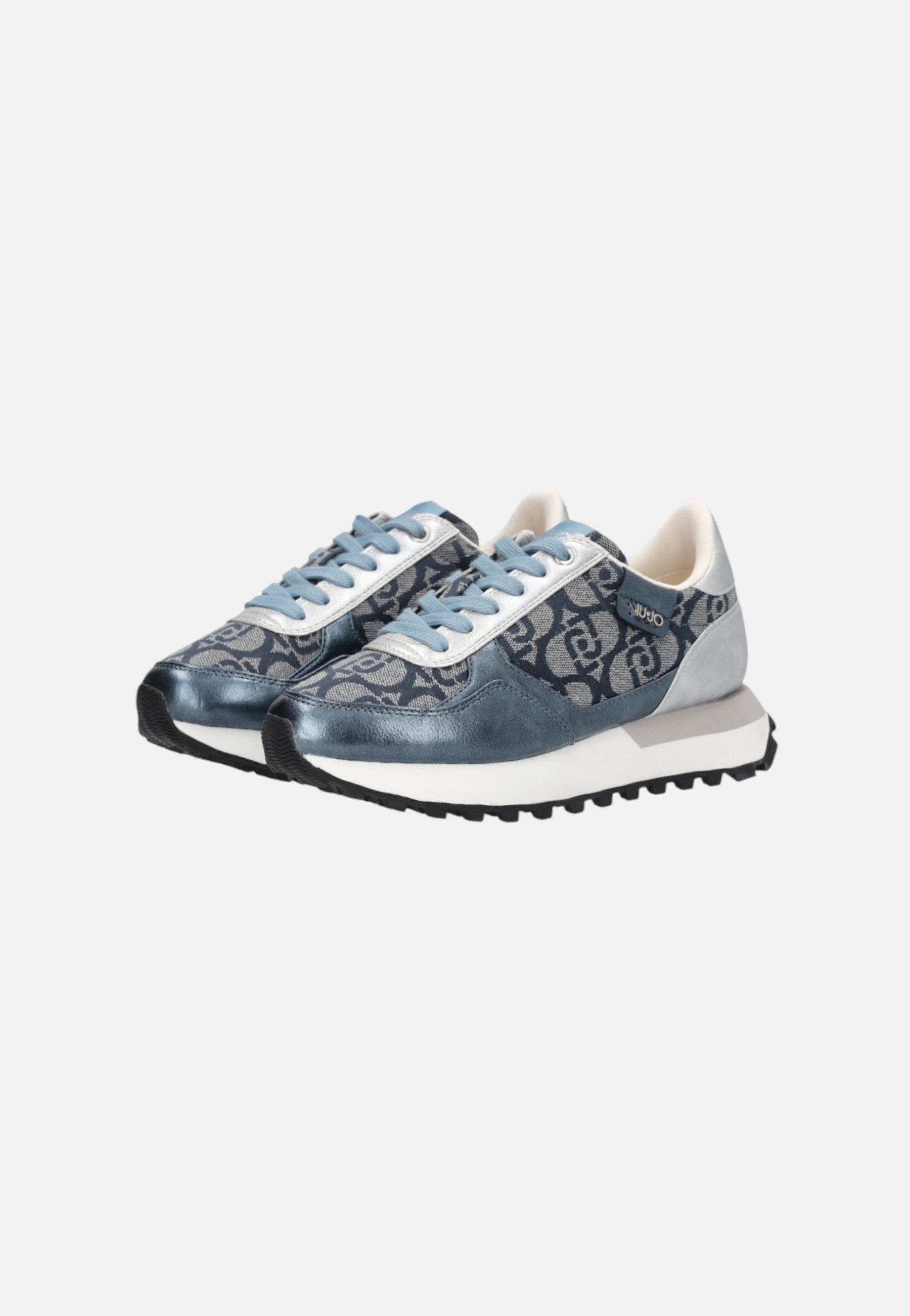 Scarpe Sneakers Donna Liu Jo Denim/silver