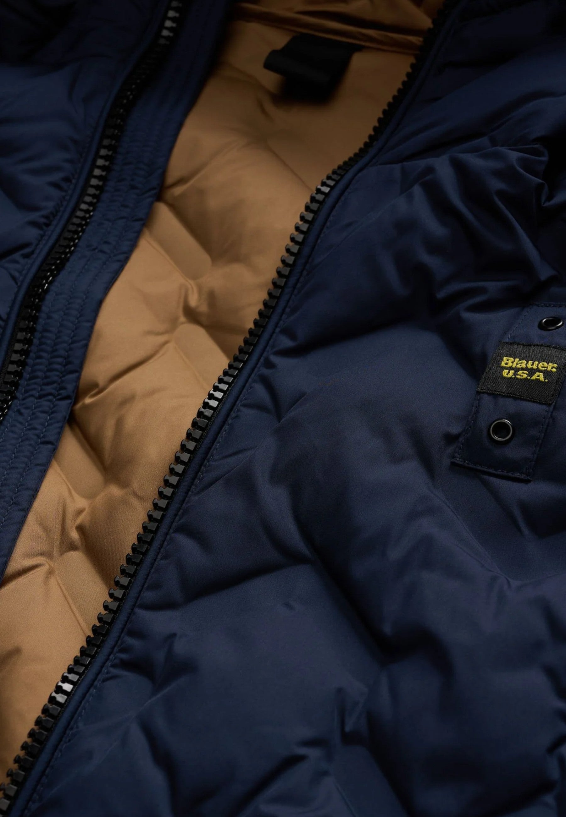 Giubbotto Uomo Blauer Blu/tabacco