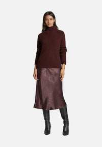 Gonna Donna Max Mara Bordeaux
