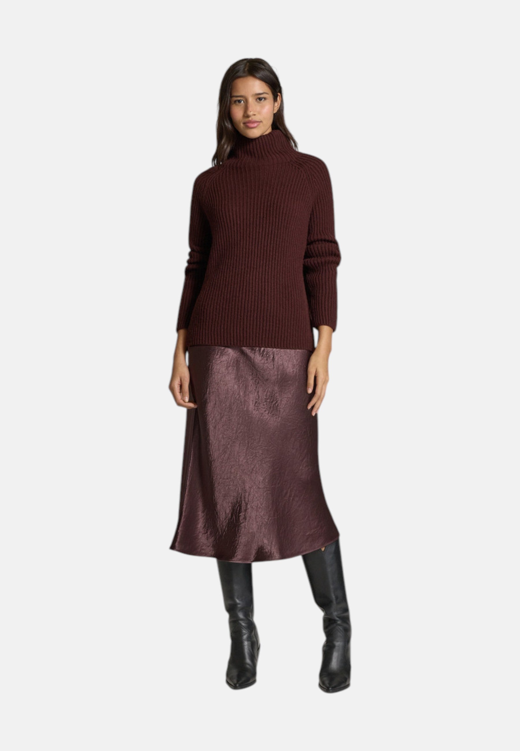Gonna Donna Max Mara Bordeaux