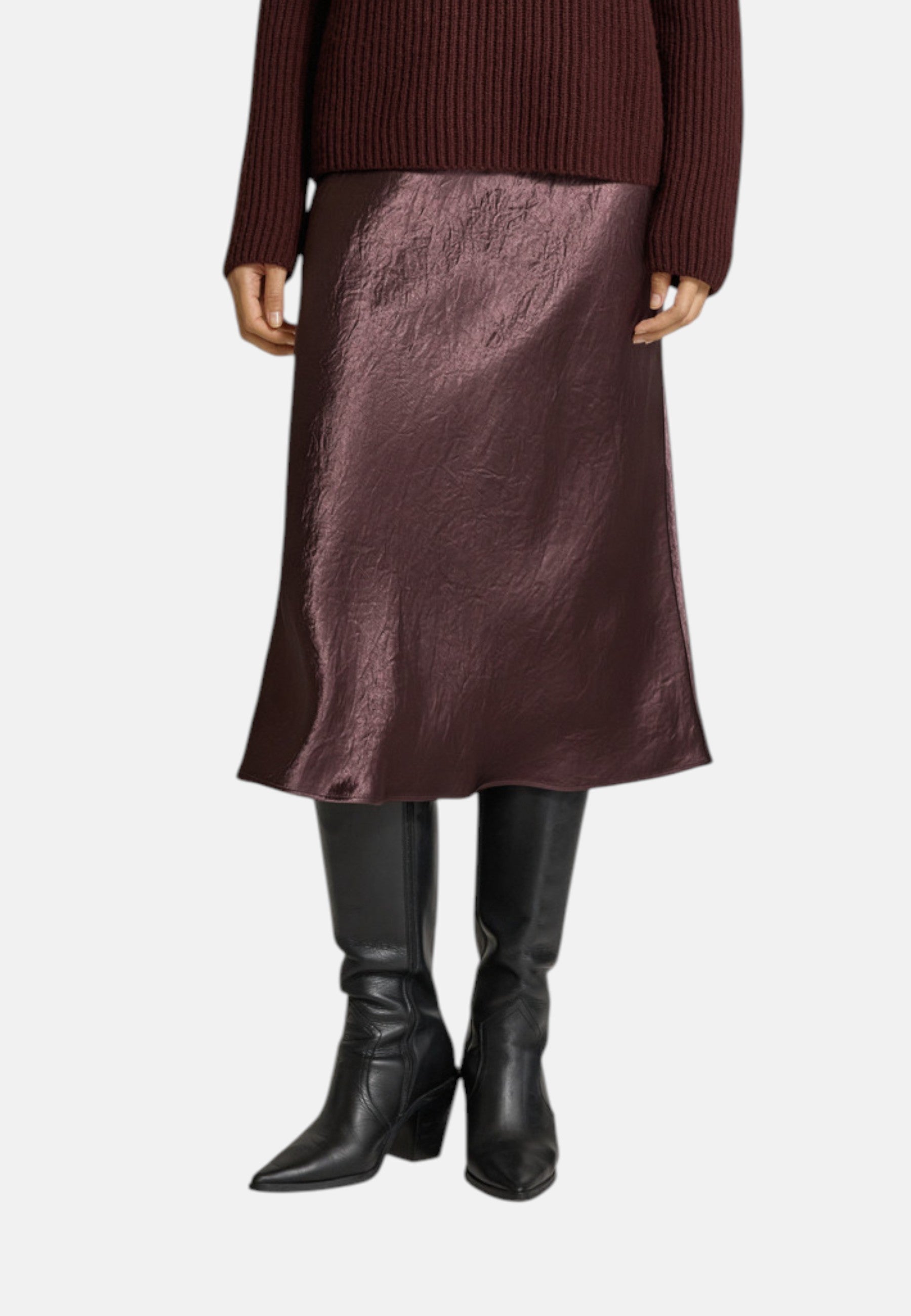 Gonna Donna Max Mara Bordeaux