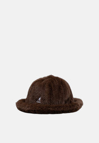 Cappello Donna Kangol Brown Debossed Stripe