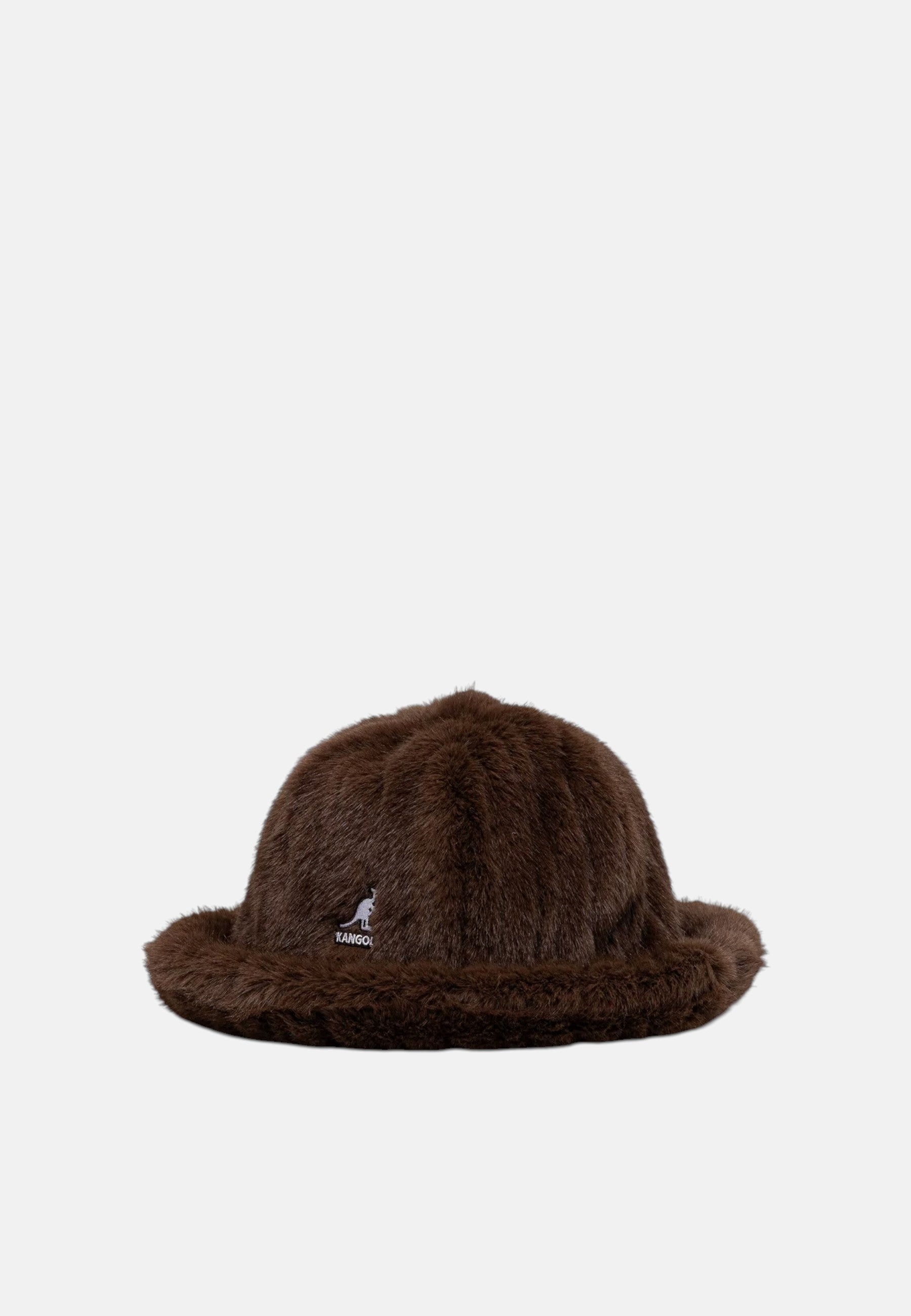 Cappello Donna Kangol Brown Debossed Stripe