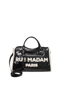 Borsa Donna Rue Madam SHINETOTE Metal Black