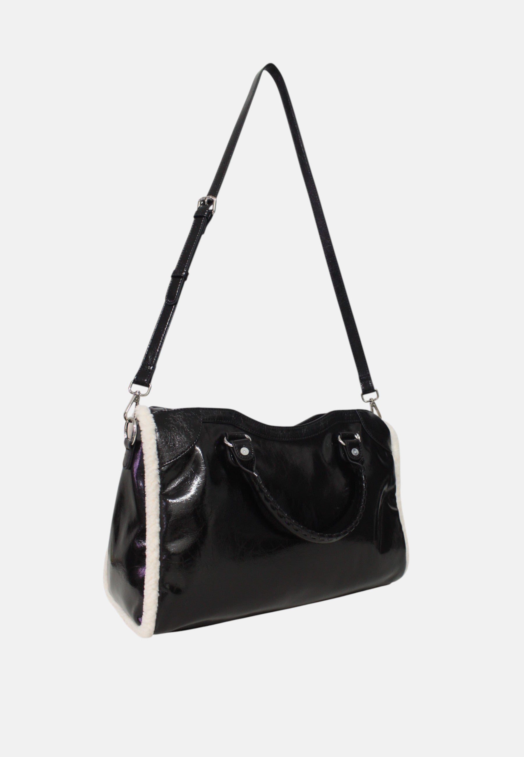 Borsa Donna Rue Madam SHINETOTE Metal Black