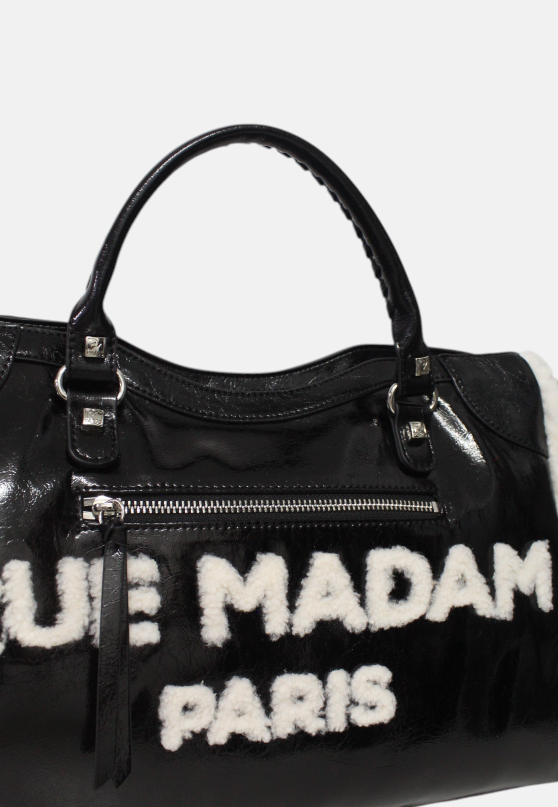 Borsa Donna Rue Madam SHINETOTE Metal Black