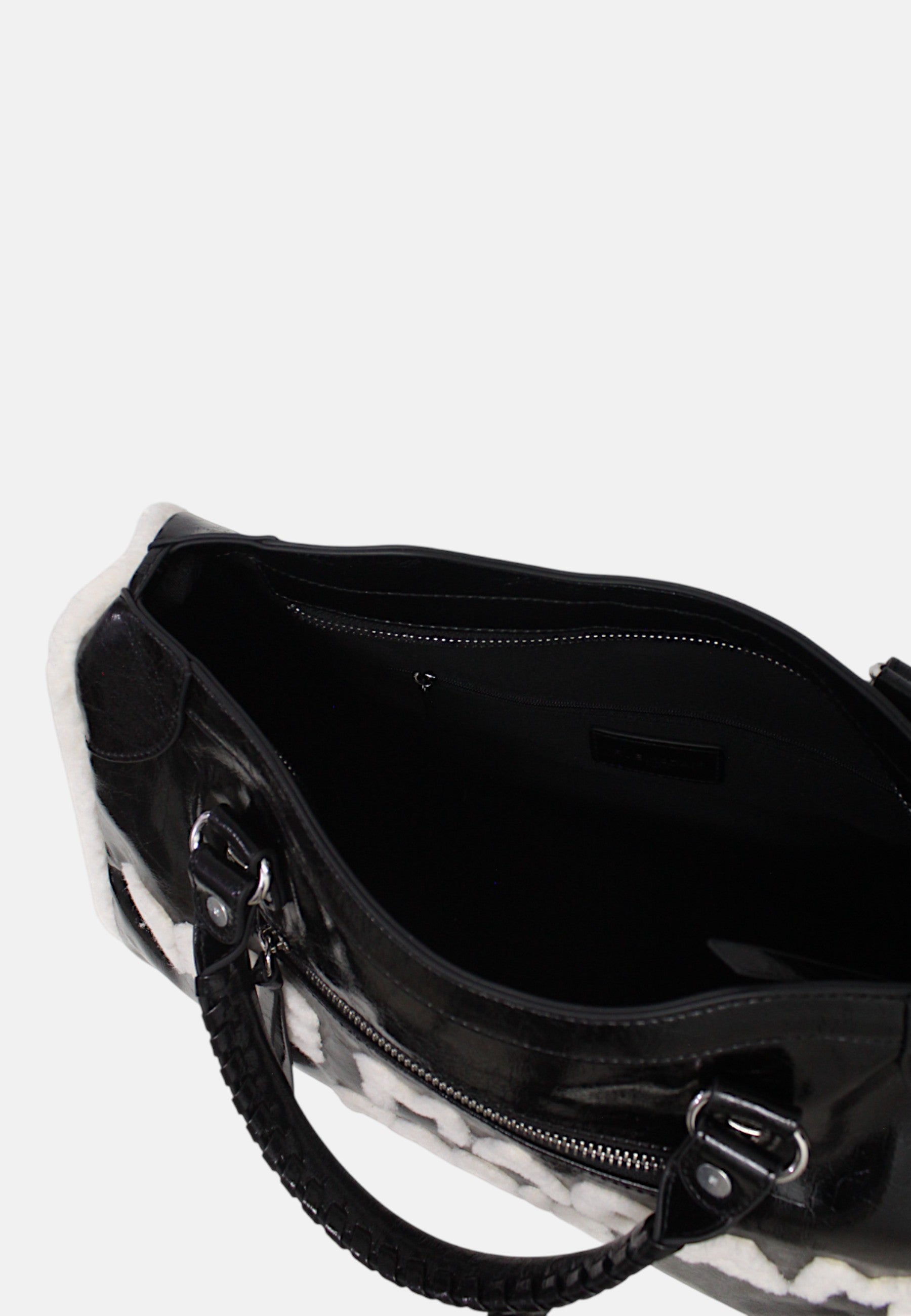 Borsa Donna Rue Madam SHINETOTE Metal Black