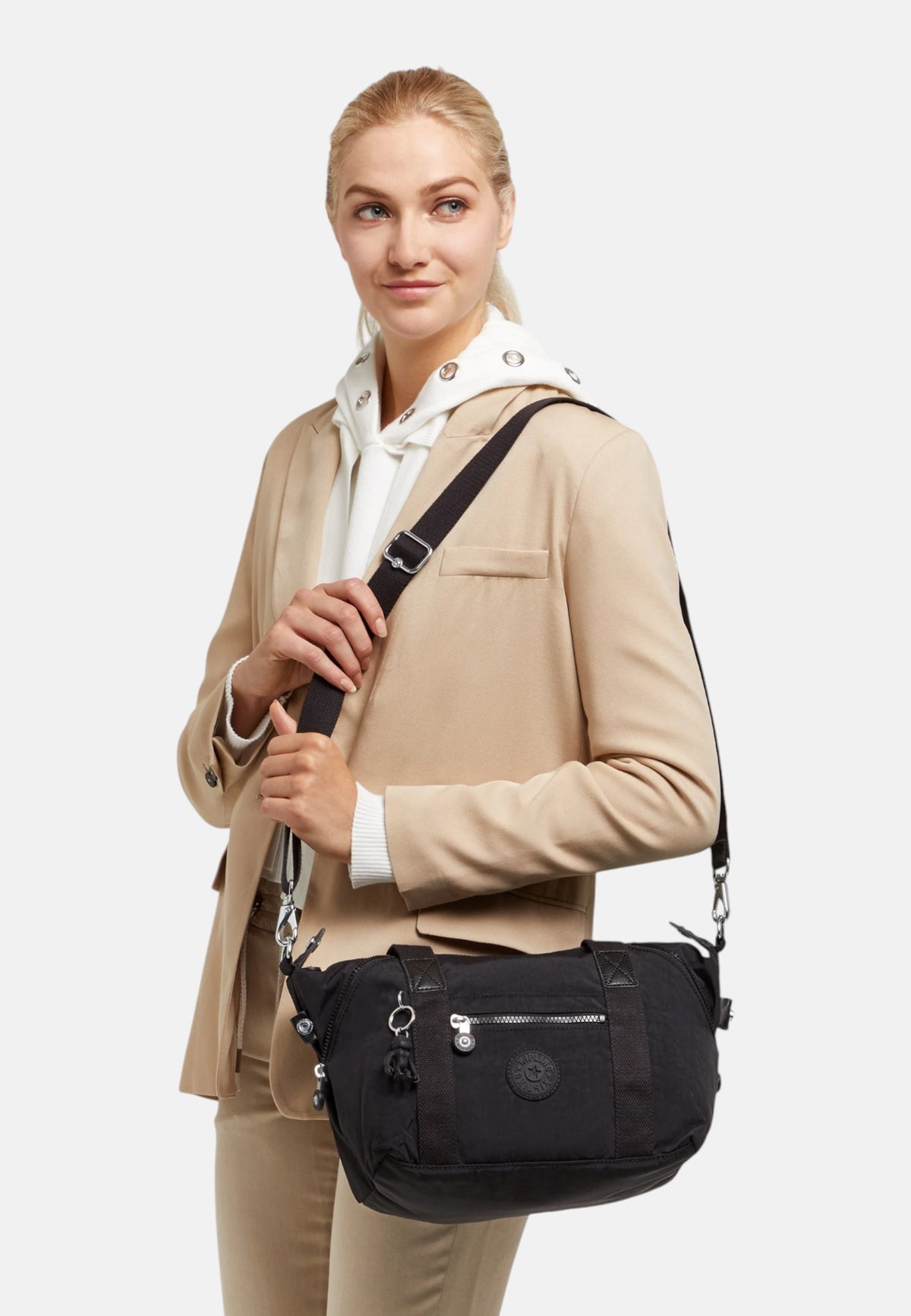Borsa Donna Kipling Black Noir