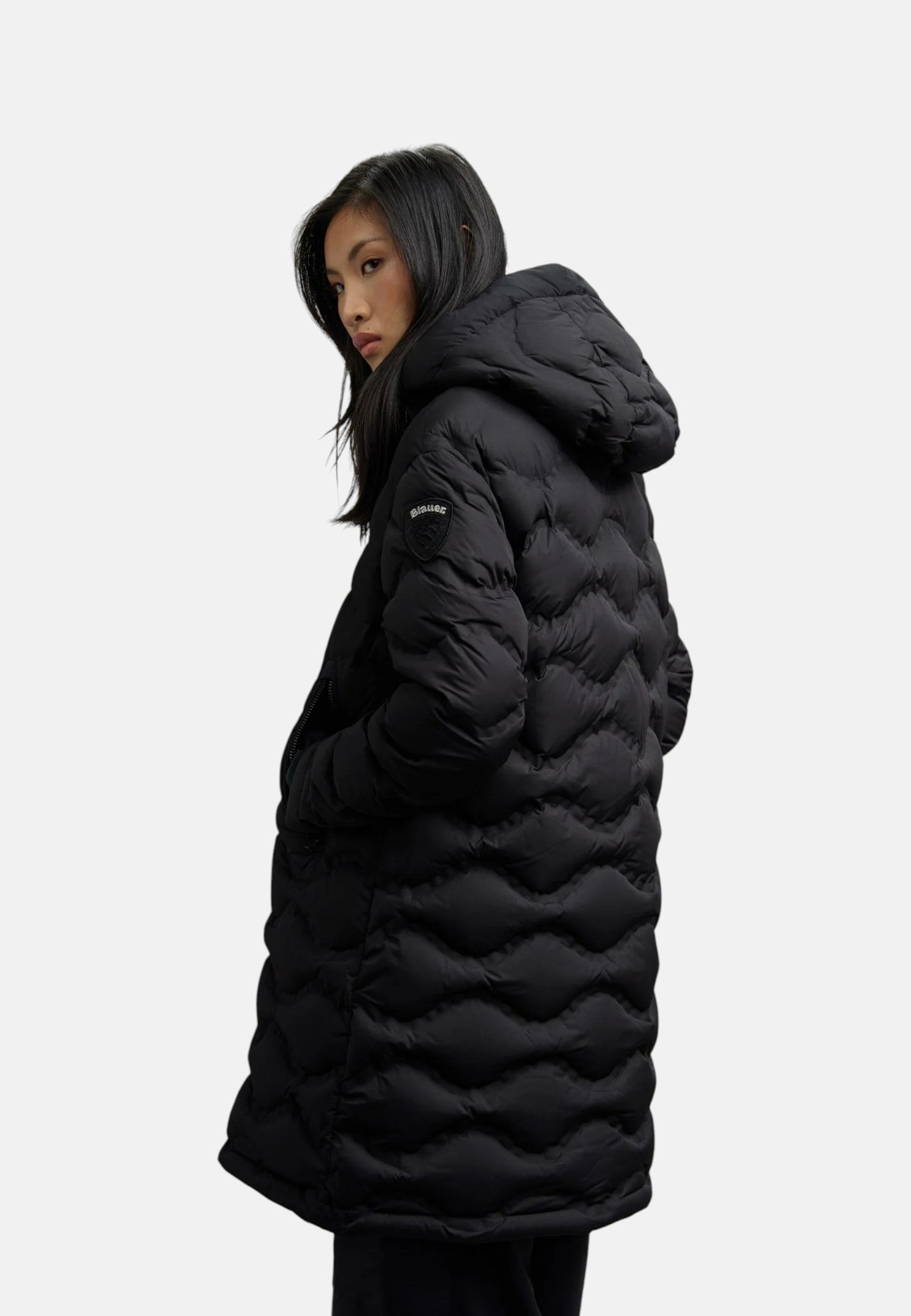 Giubbotto Donna Blauer Nero