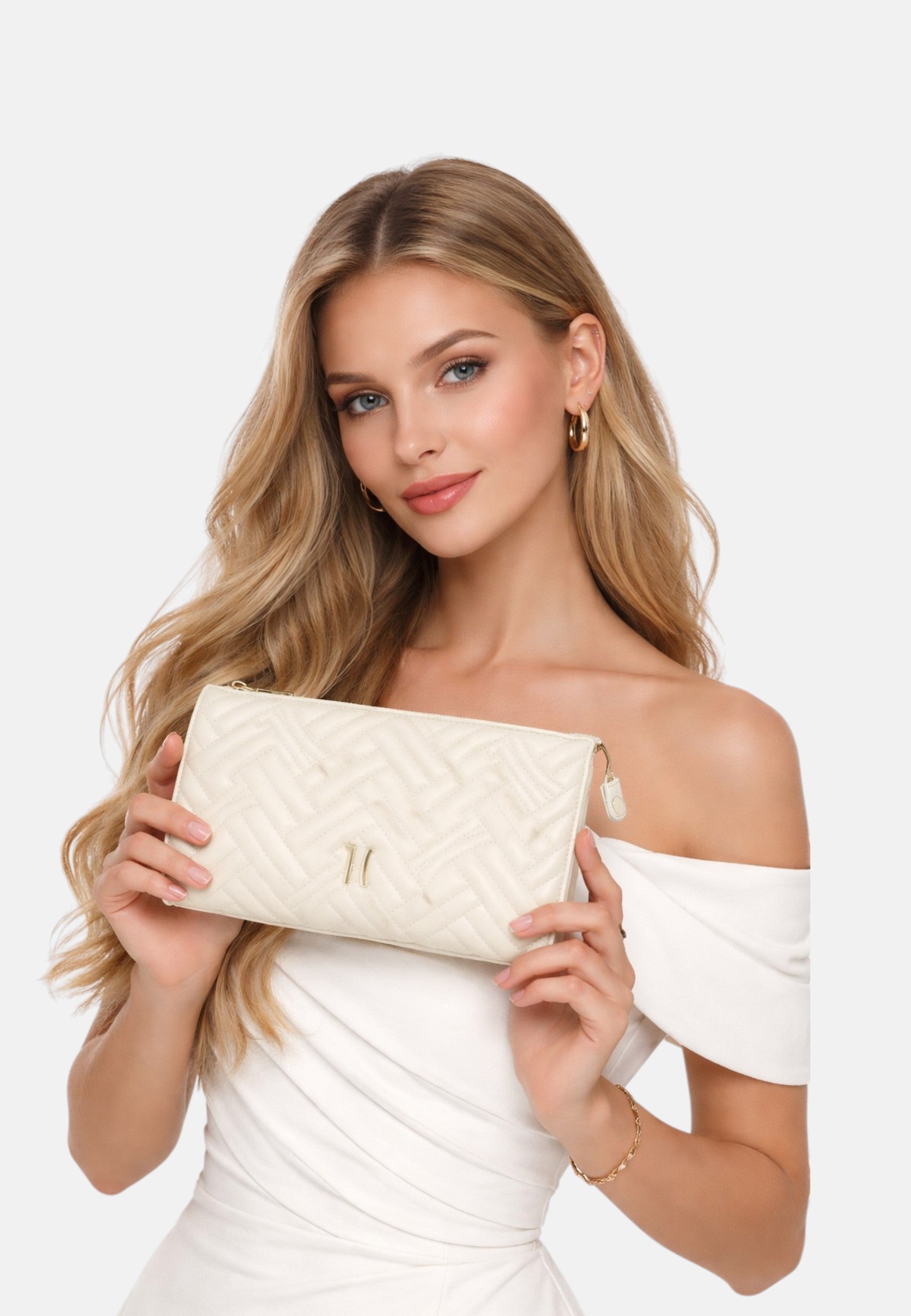 Pochette Donna Alviero Martini 1a Classe Avorio