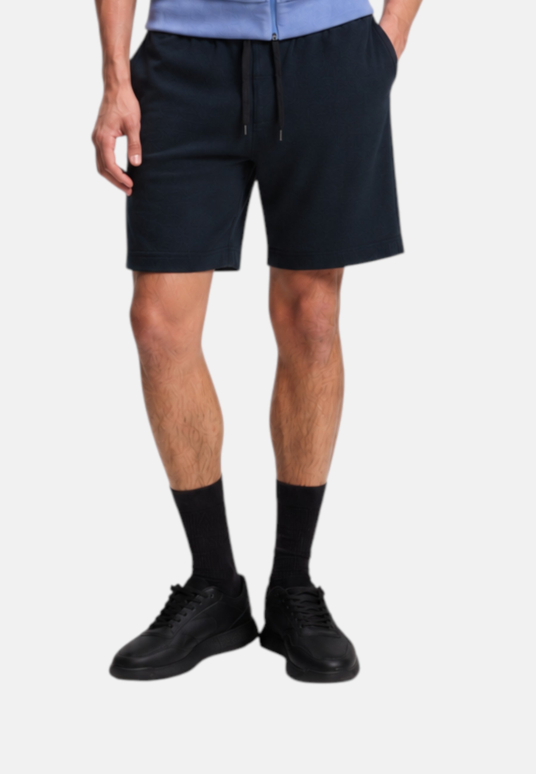 Pantaloncino Bermuda Uomo Boss Dark Blue