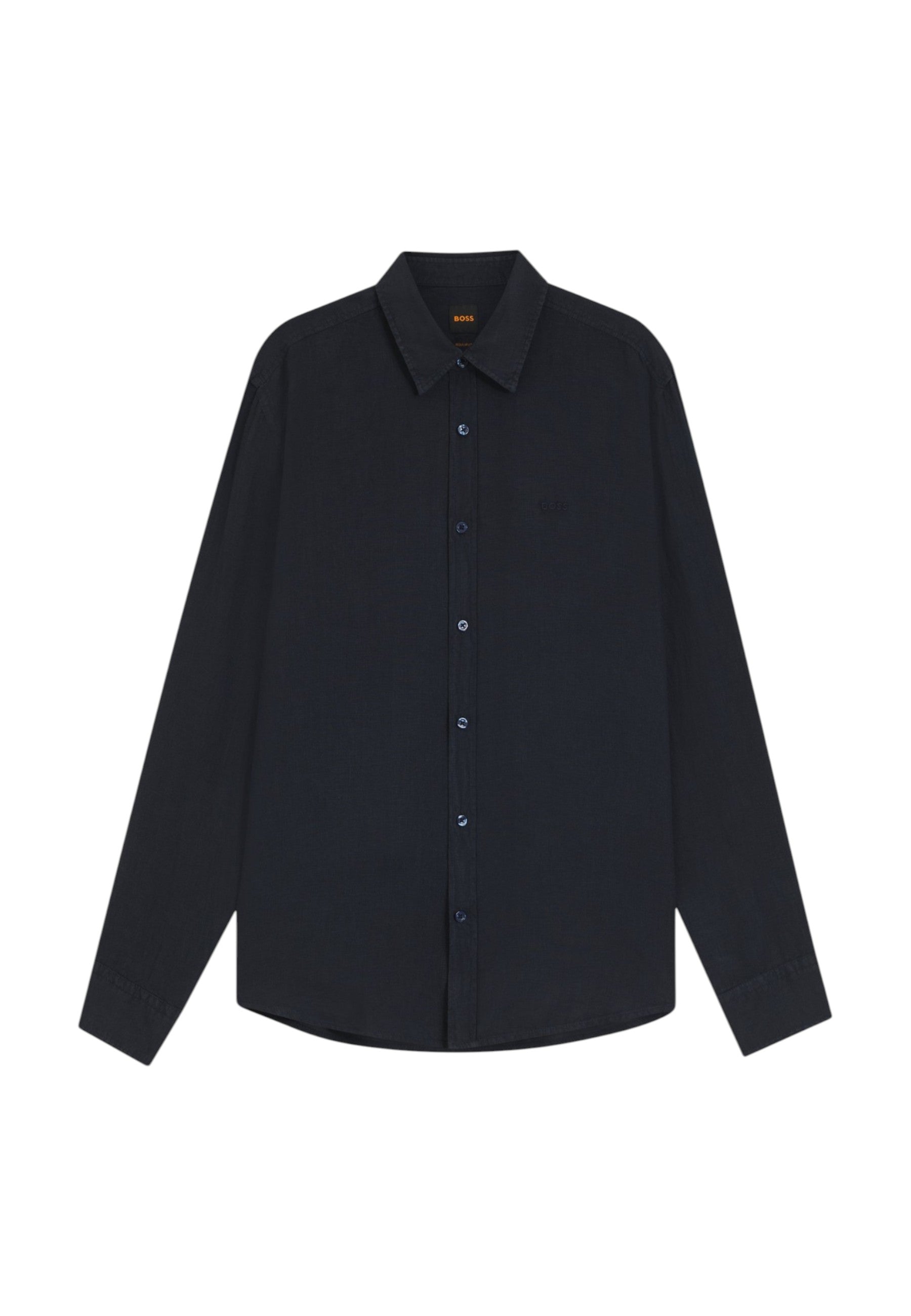 Camicia Uomo Boss Dark Blue