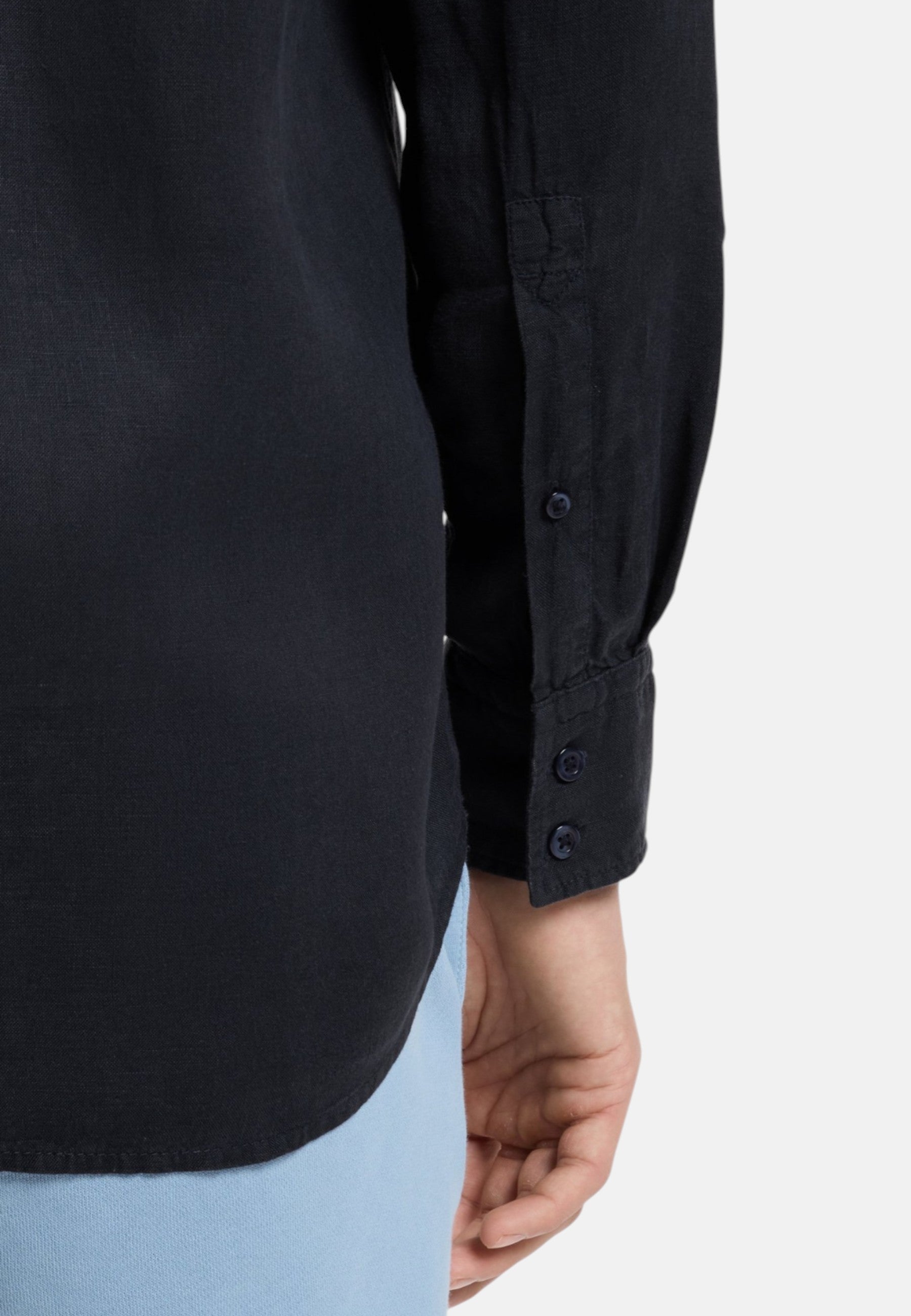 Camicia Uomo Boss Dark Blue