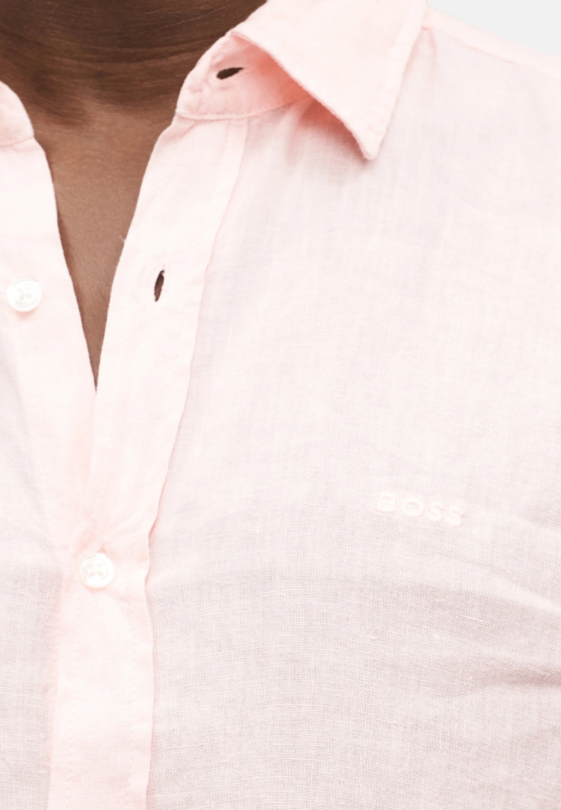 Camicia Uomo Boss Light/pastel Pink
