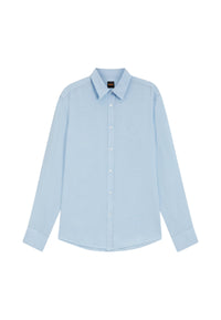 Camicia Uomo Boss Open Blue