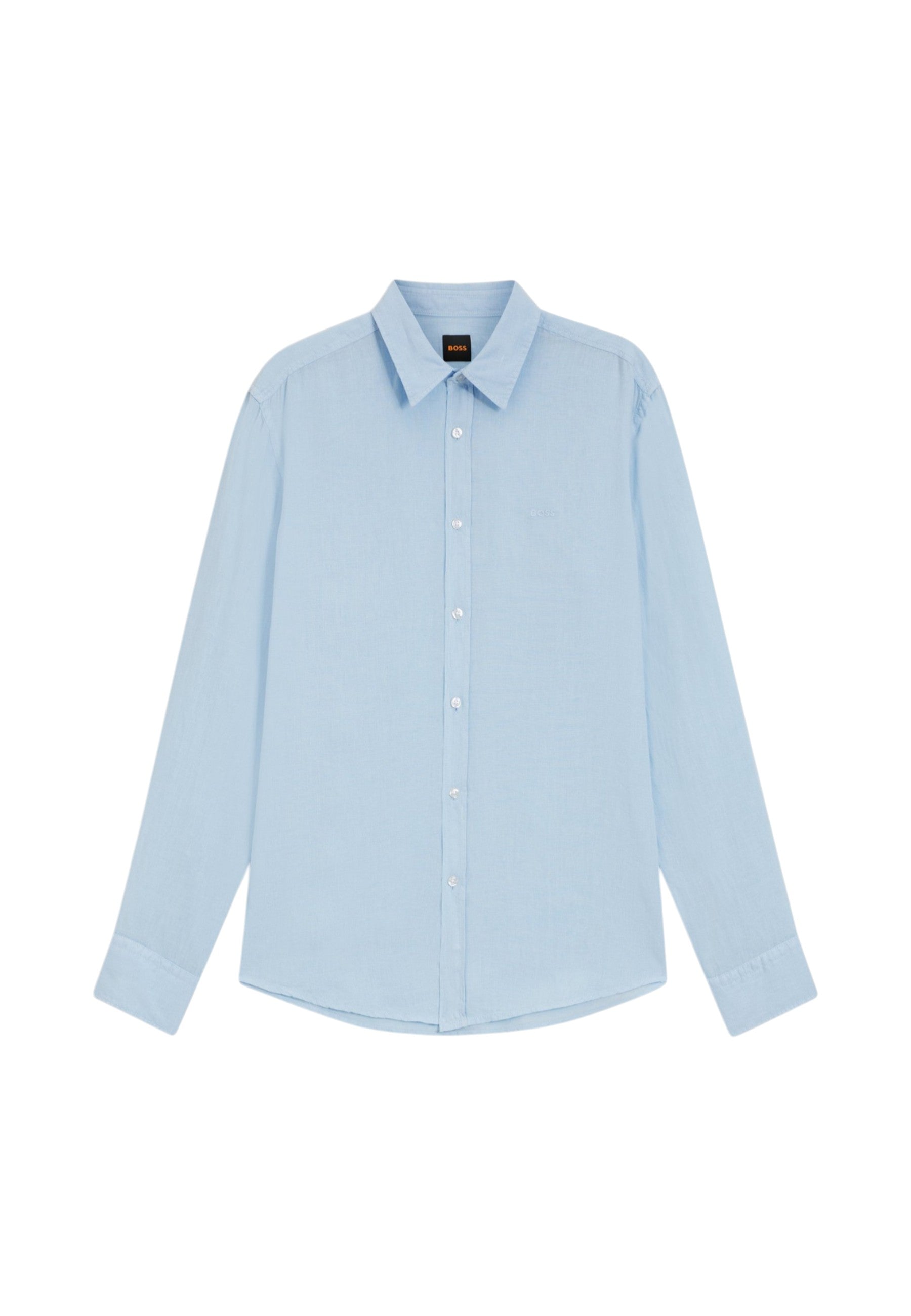 Camicia Uomo Boss Open Blue