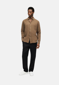 Camicia Uomo Boss Open Green