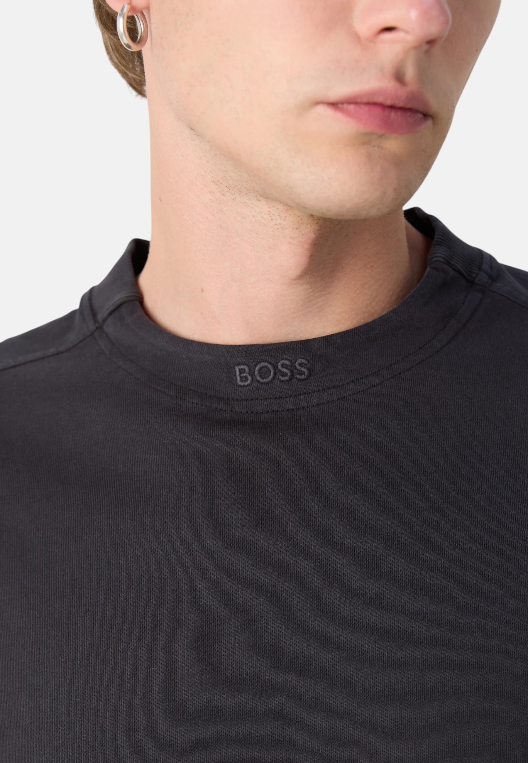 T-Shirt Uomo Boss Black