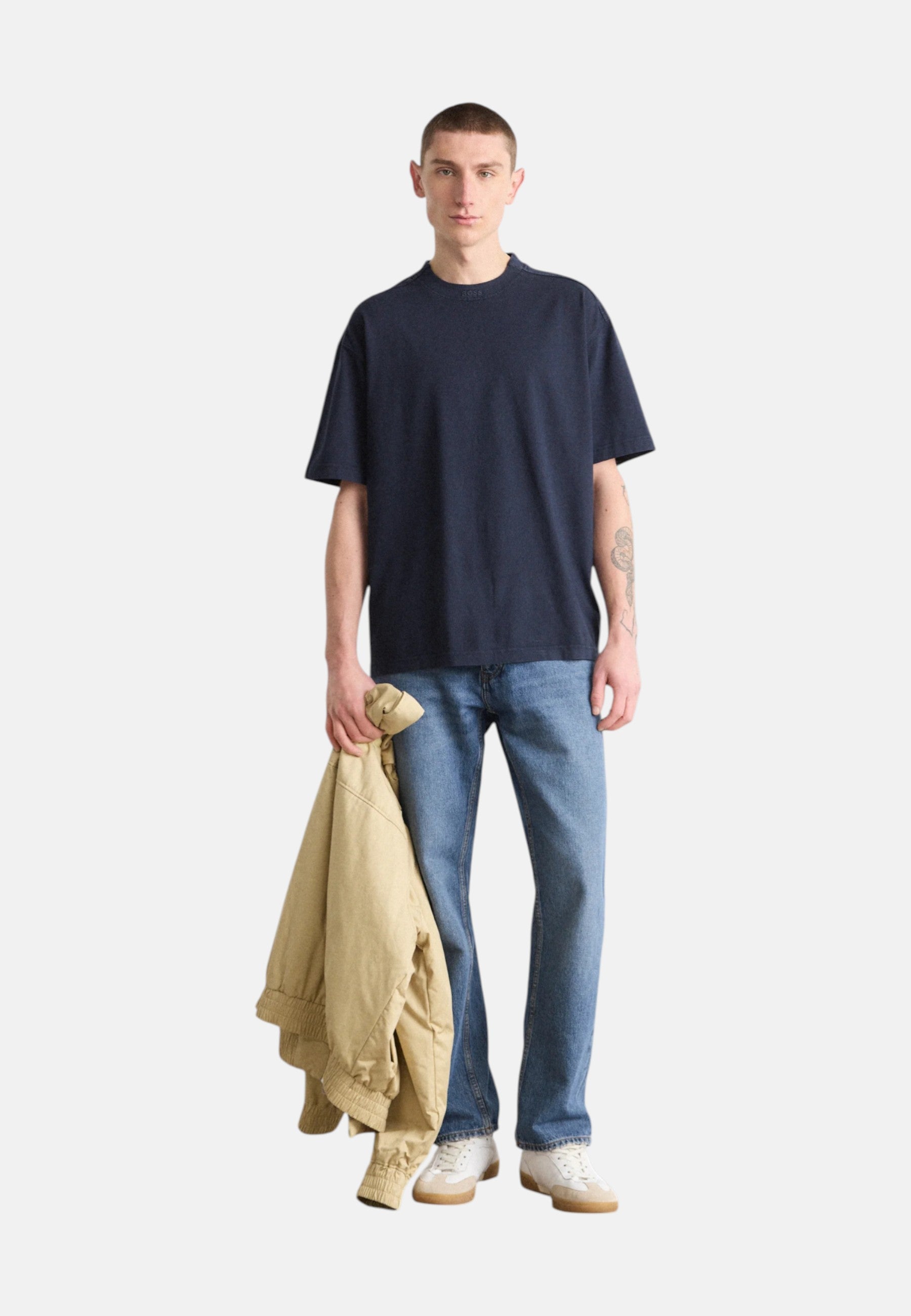 T-Shirt Uomo Boss Dark Blue