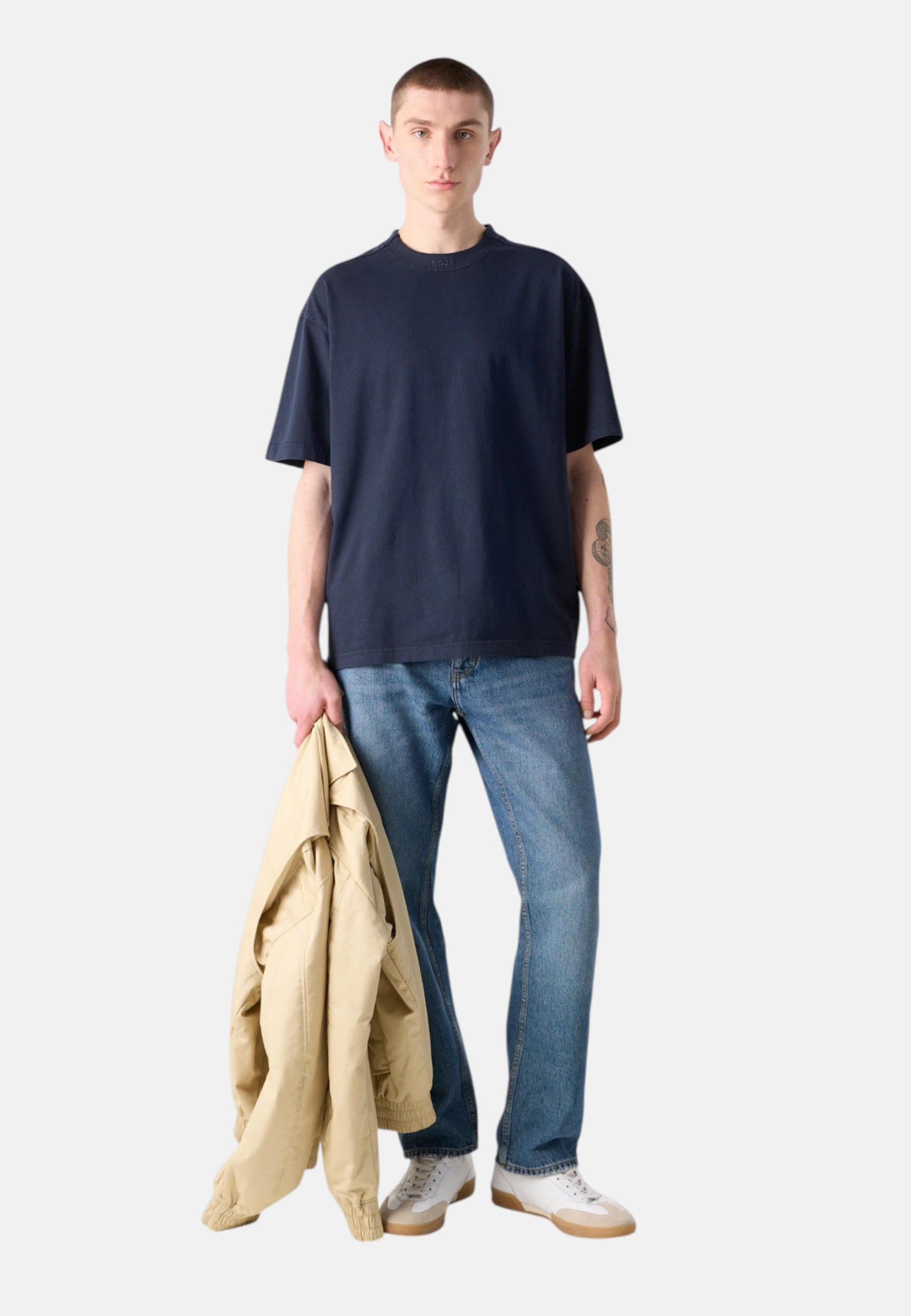 T-Shirt Uomo Boss Dark Blue