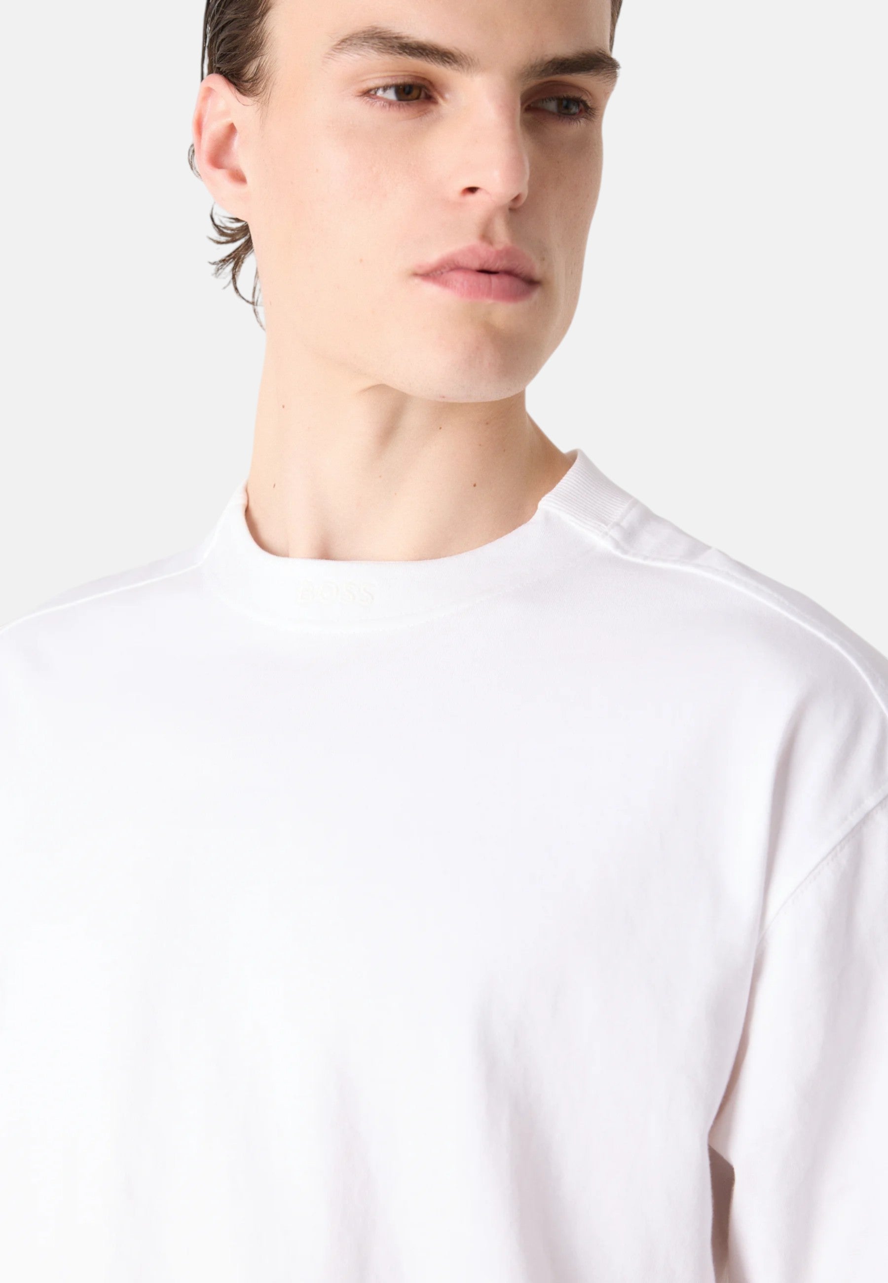 T-Shirt Uomo Boss White