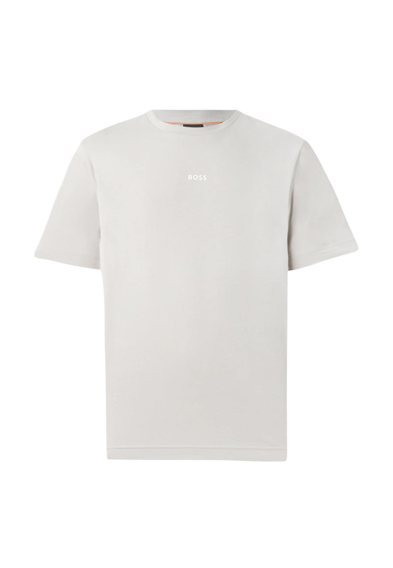 T-Shirt Uomo Boss Open White