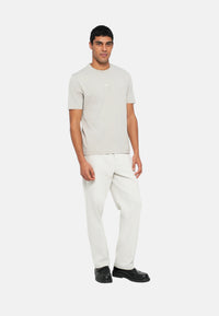T-Shirt Uomo Boss Open White