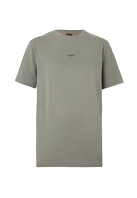 T-Shirt Uomo Boss Open Grey