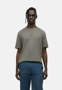 T-Shirt Uomo Boss Open Grey