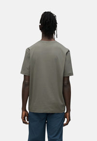 T-Shirt Uomo Boss Open Grey